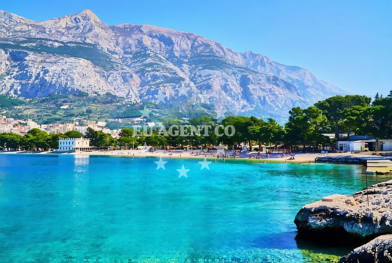 Additional view of Gradska beach in ŠETALIŠTE DR FRANJE TUĐMANA 6, Makarska