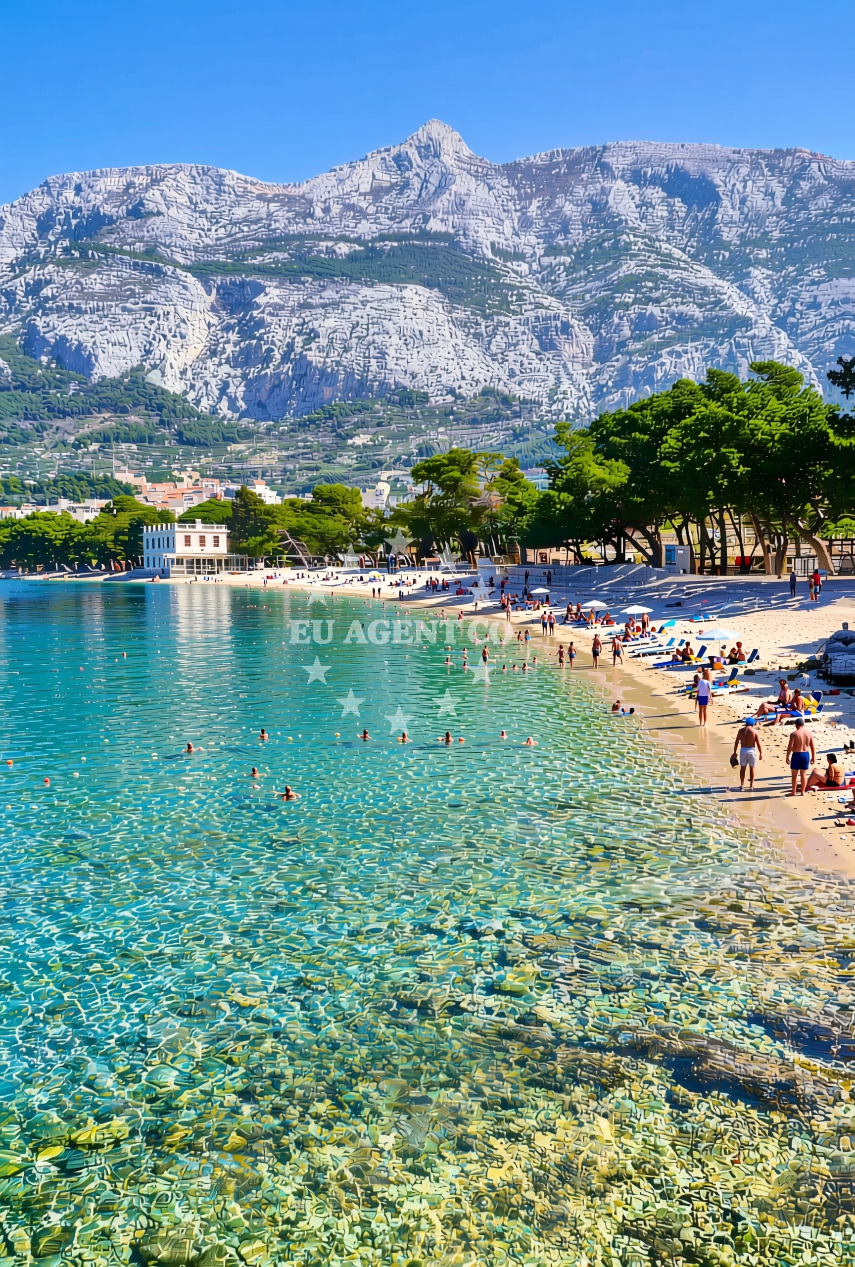 Additional view of Gradska beach in ŠETALIŠTE DR FRANJE TUĐMANA 6, Makarska