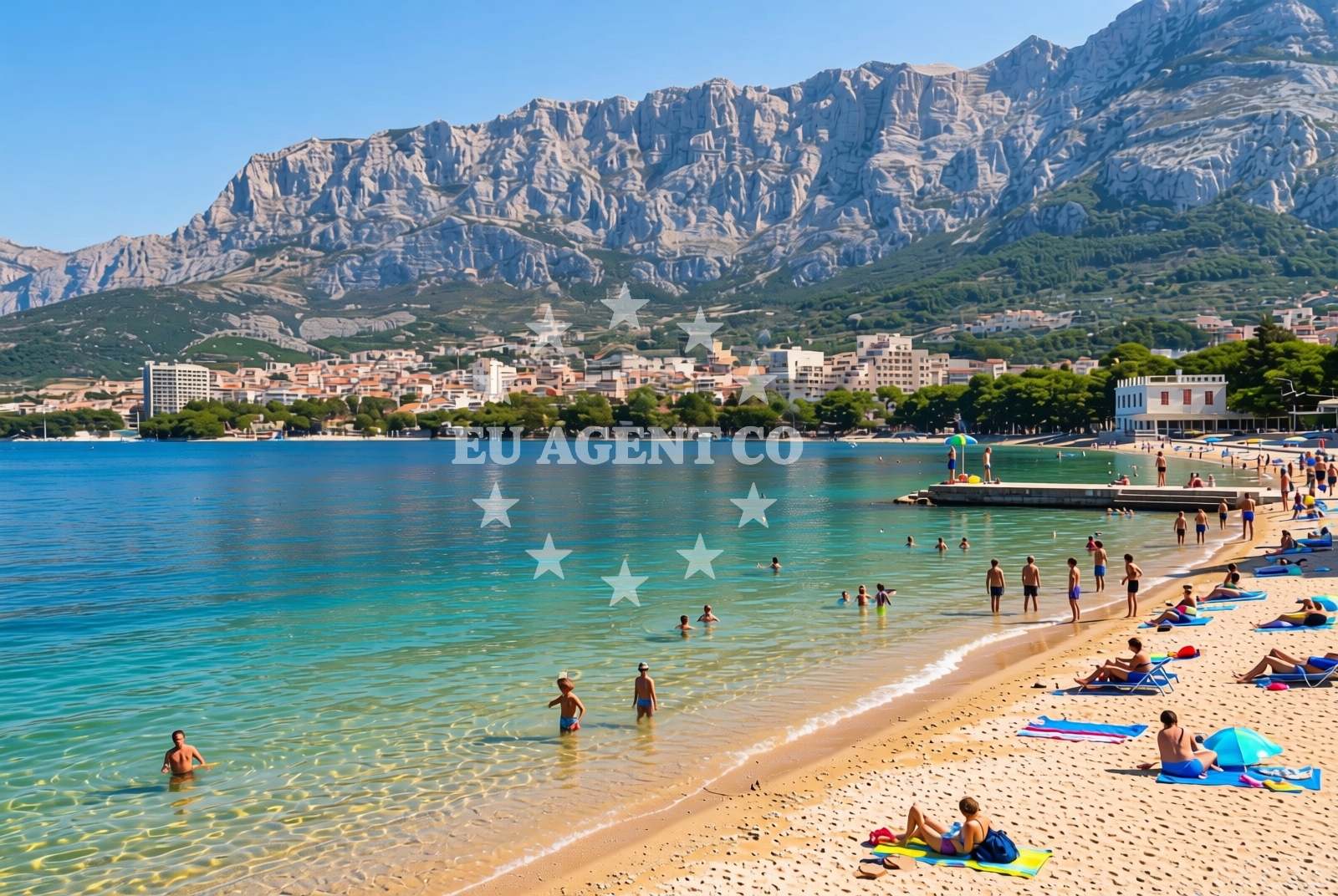 Additional view of Gradska beach in ŠETALIŠTE DR FRANJE TUĐMANA 6, Makarska