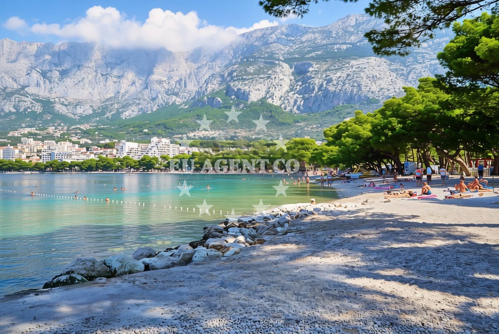 Additional view of Gradska beach in ŠETALIŠTE DR FRANJE TUĐMANA 6, Makarska