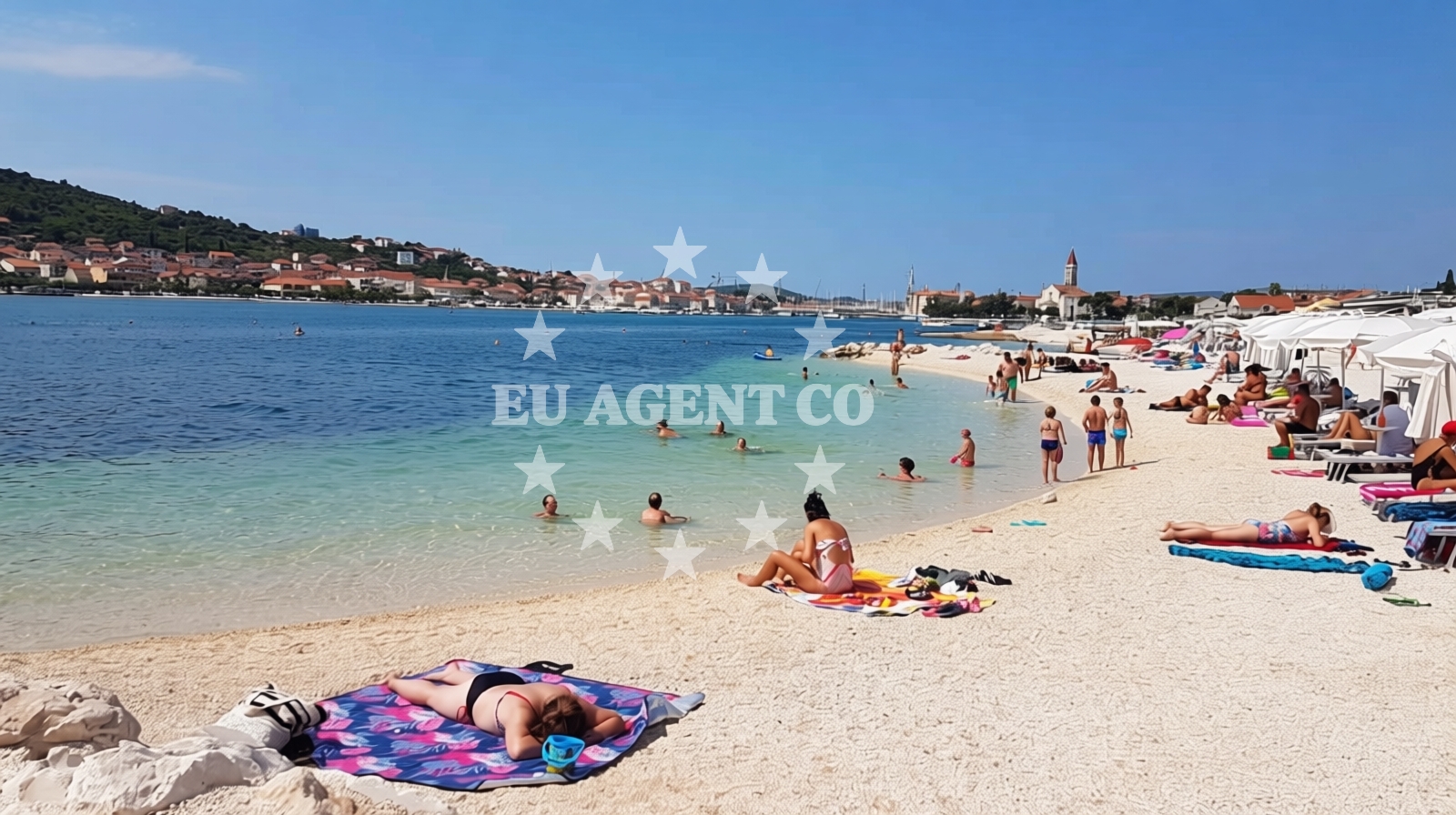Overview of Gradska Plaza Trogir in Put Gradine 66, Trogir