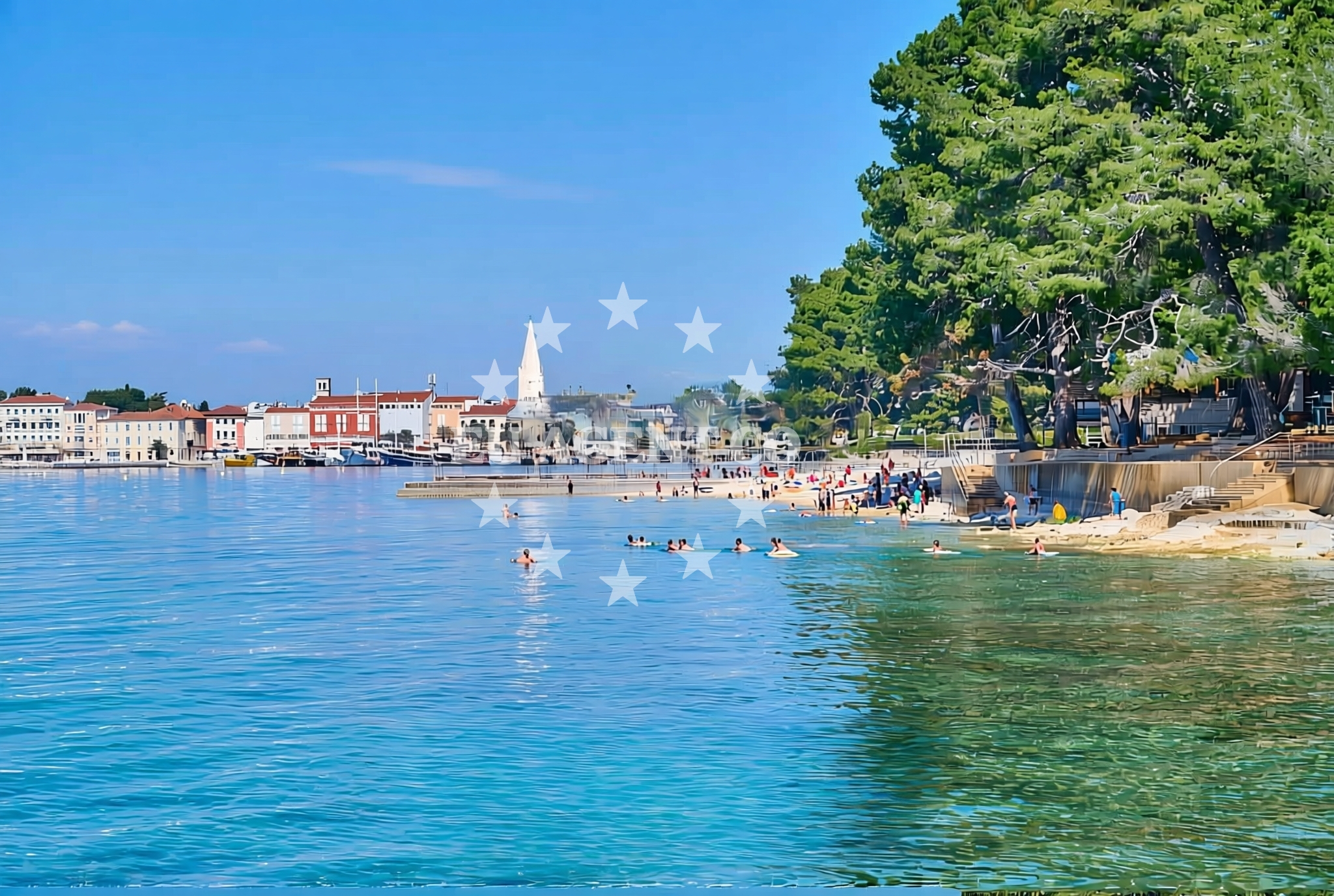 Additional view of Gradsko kupalište, Poreč Beach in Gradsko kupalište