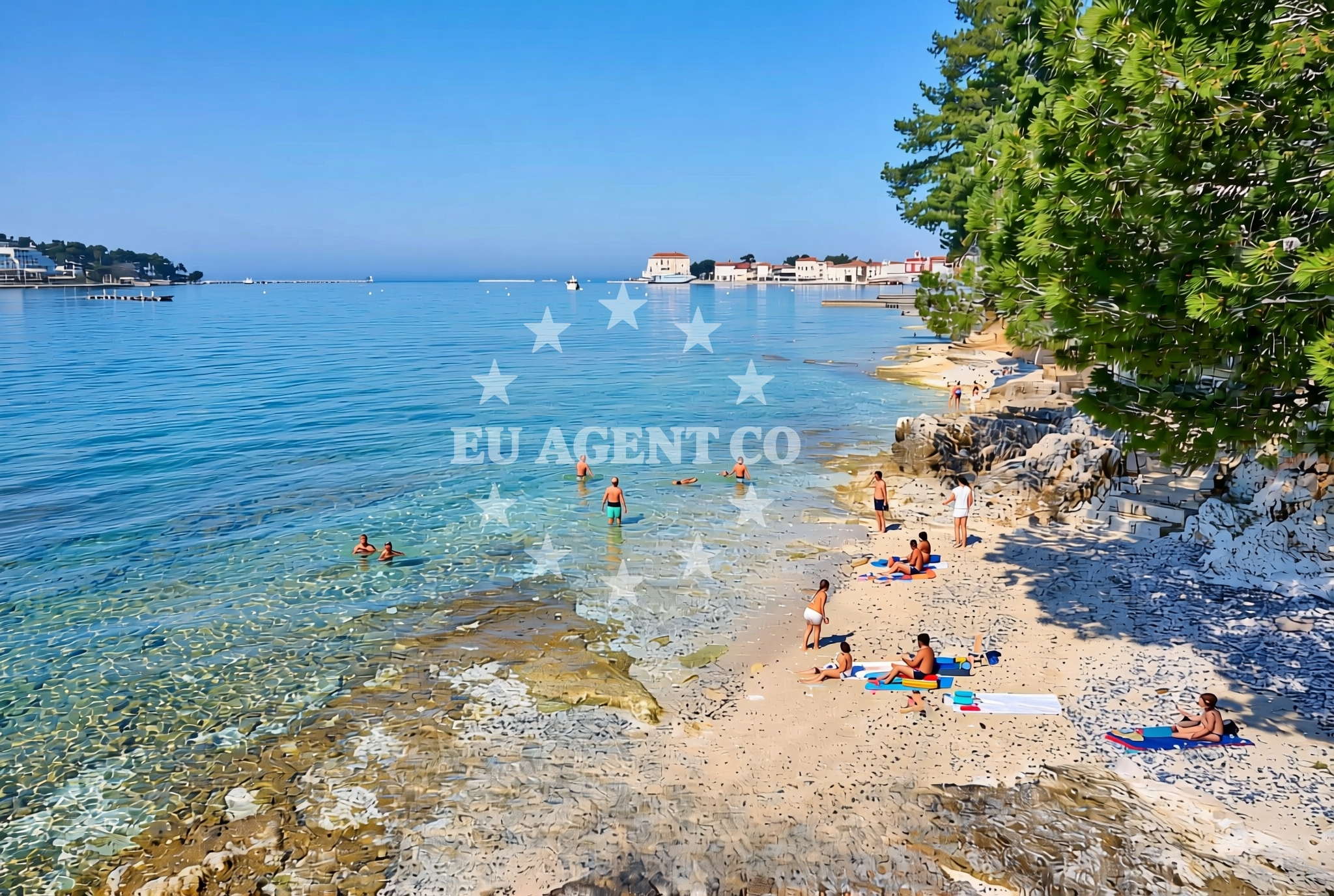 Additional view of Gradsko kupalište, Poreč Beach in Gradsko kupalište