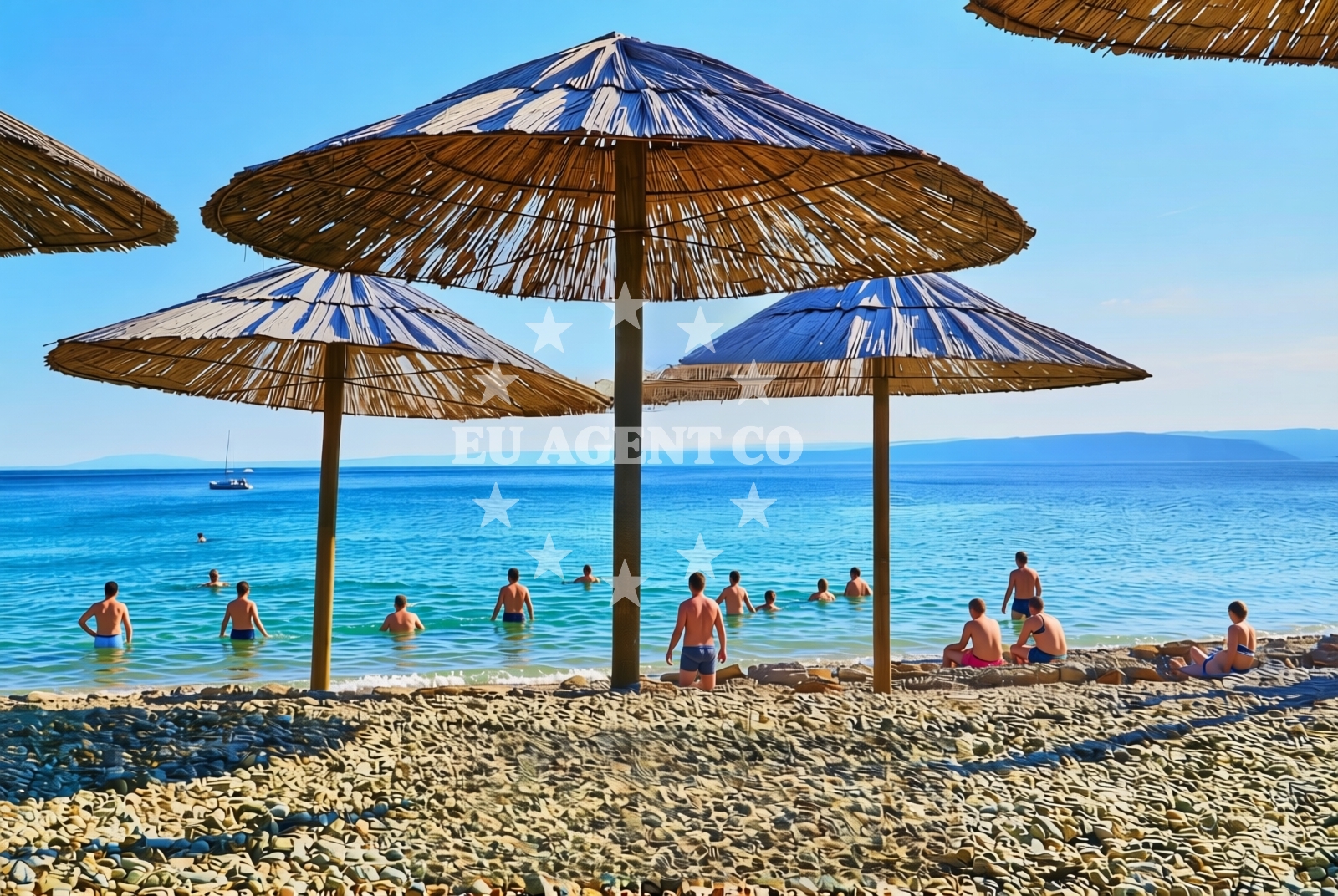 Additional view of Gramagul, Punat (Krk) Beach in Gramagul