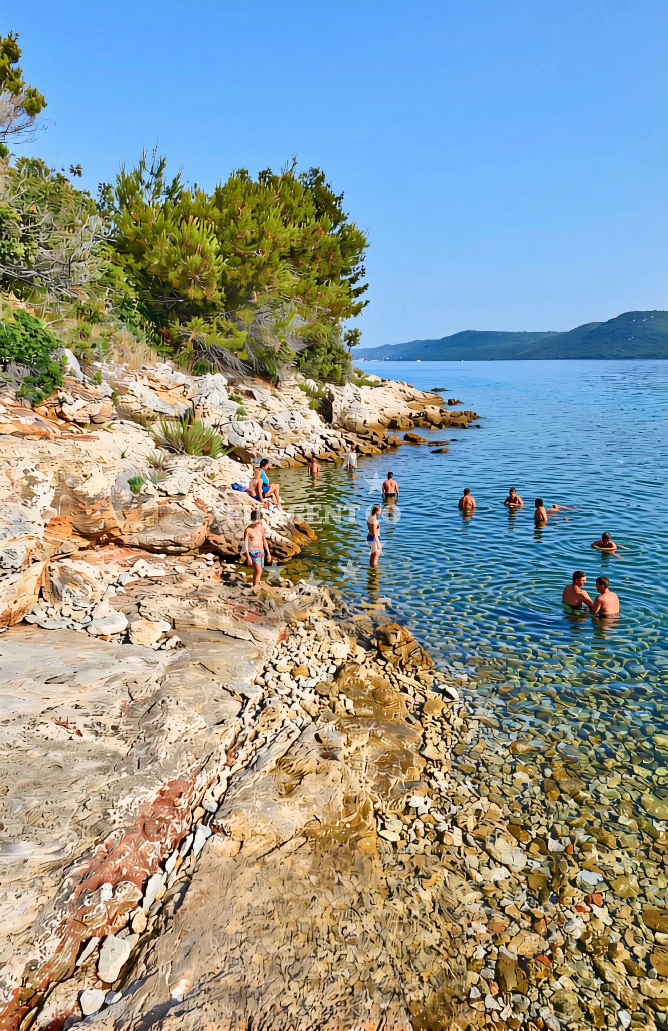 Additional view of Grbačina, Rava (Rava) Beach in Grbačina