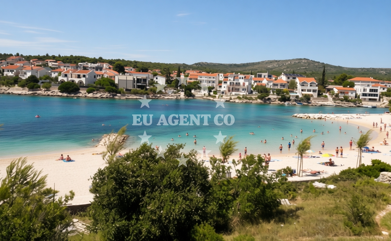 Additional view of Grgic beach in , Rogoznica