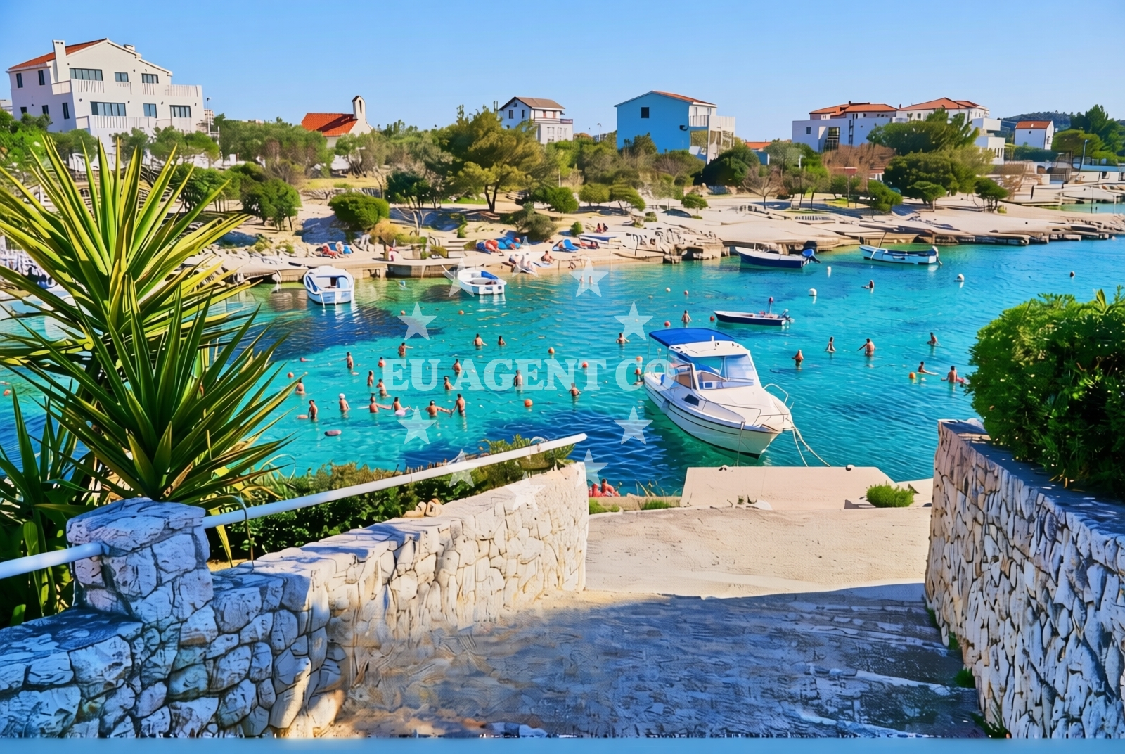 Additional view of Grgic beach in , Rogoznica