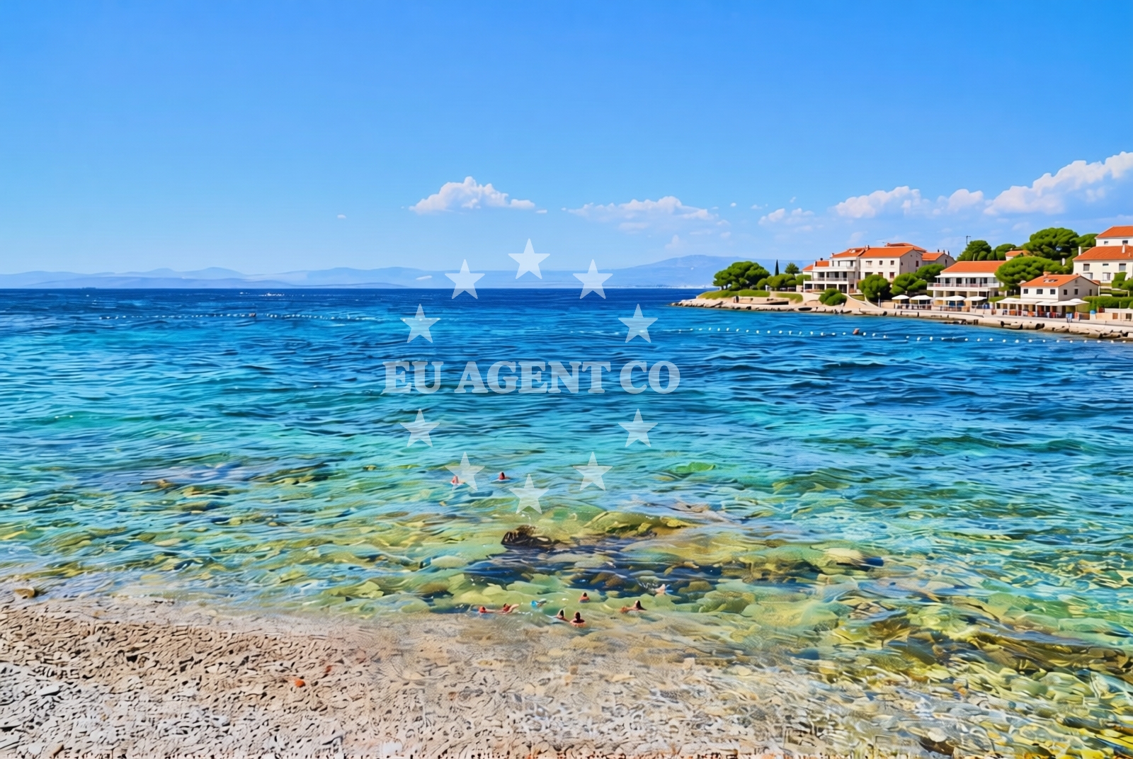 Additional view of Grgina beach in Perića Kala 1, Sutivan