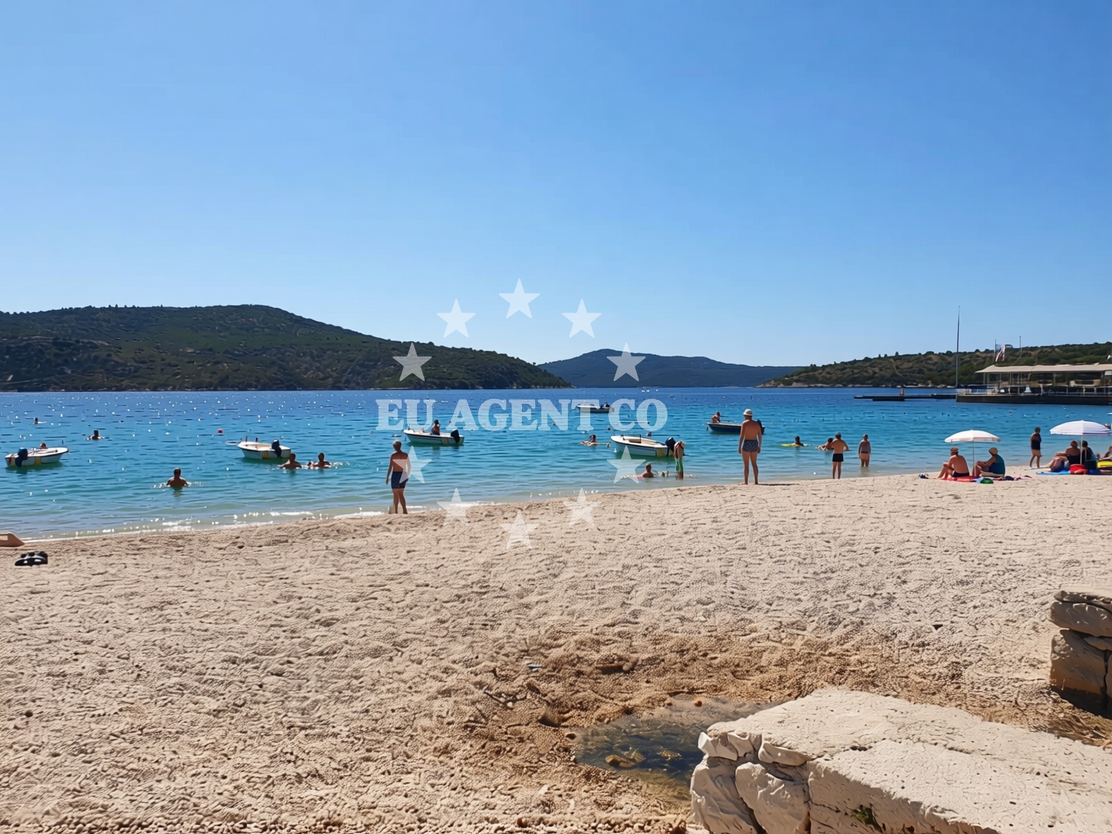 Additional view of Grgurici II beach in 58 Grgurići, Slano