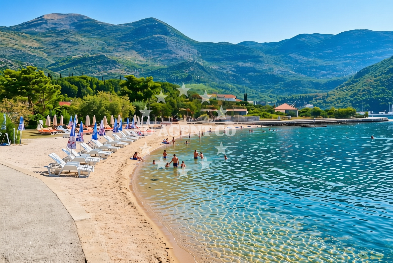 Additional view of Grgurici II beach in 58 Grgurići, Slano
