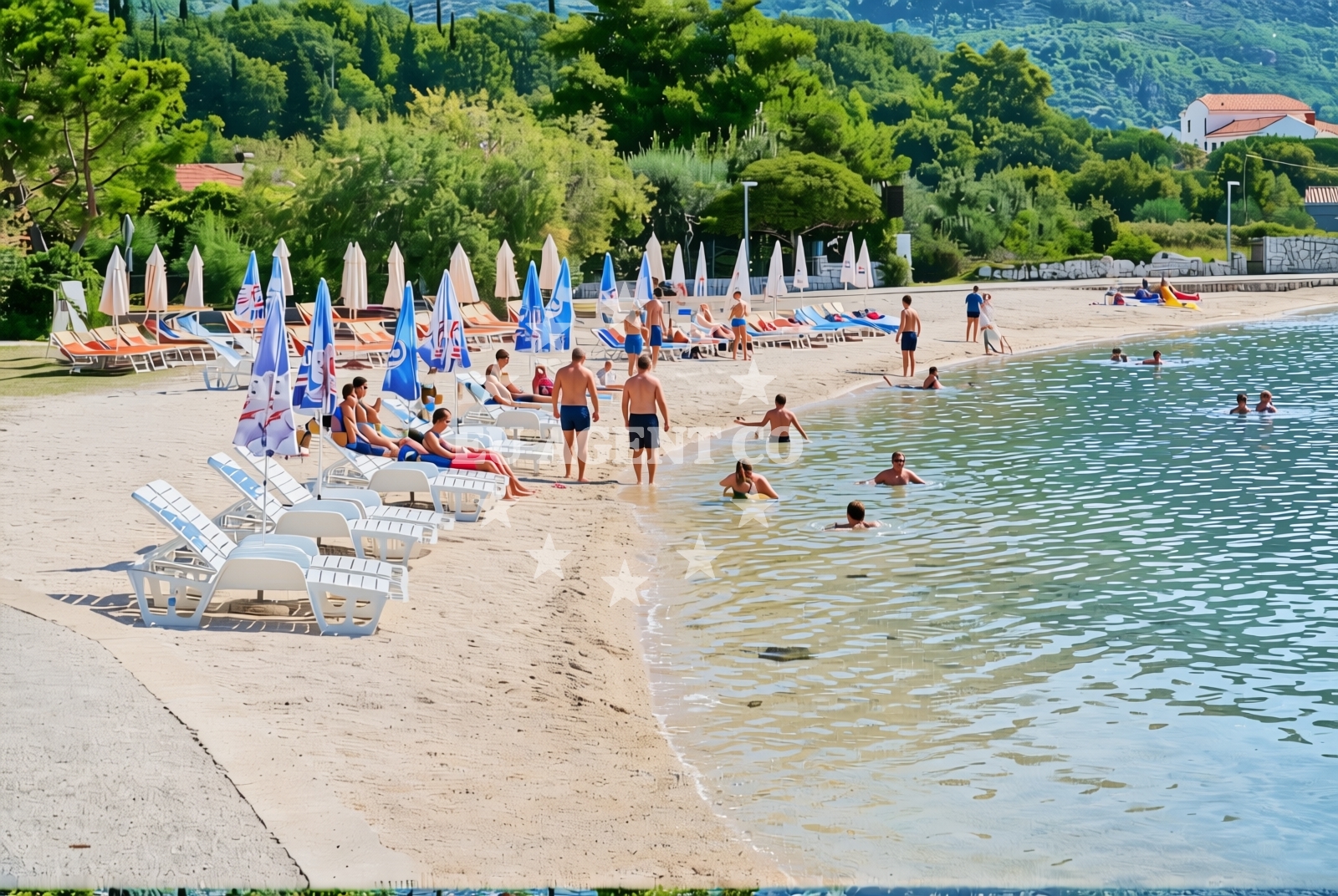 Additional view of Grgurici II beach in 58 Grgurići, Slano
