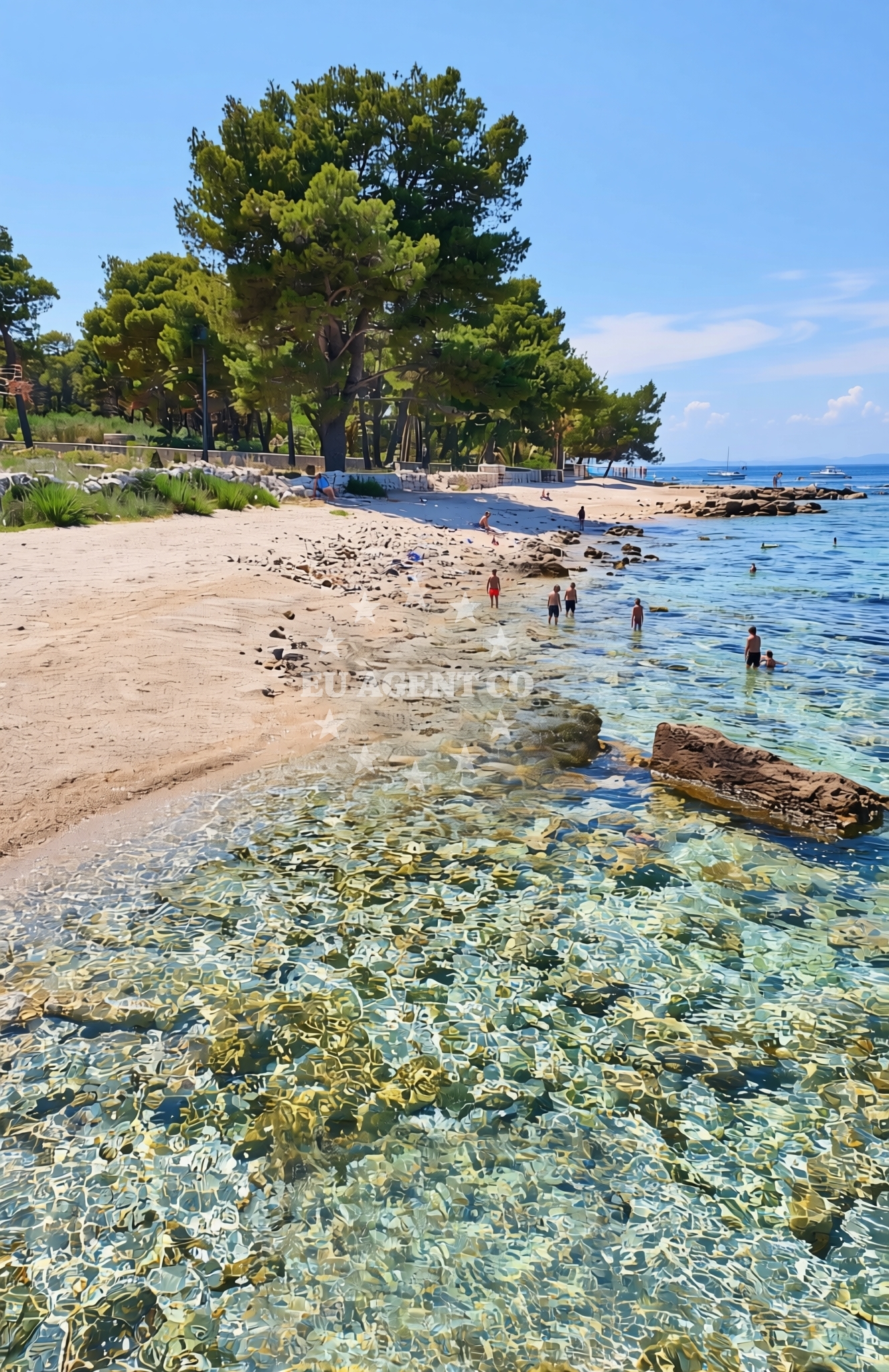 Additional view of Grižnjaci, Sutivan (Brač) Beach in Grižnjaci