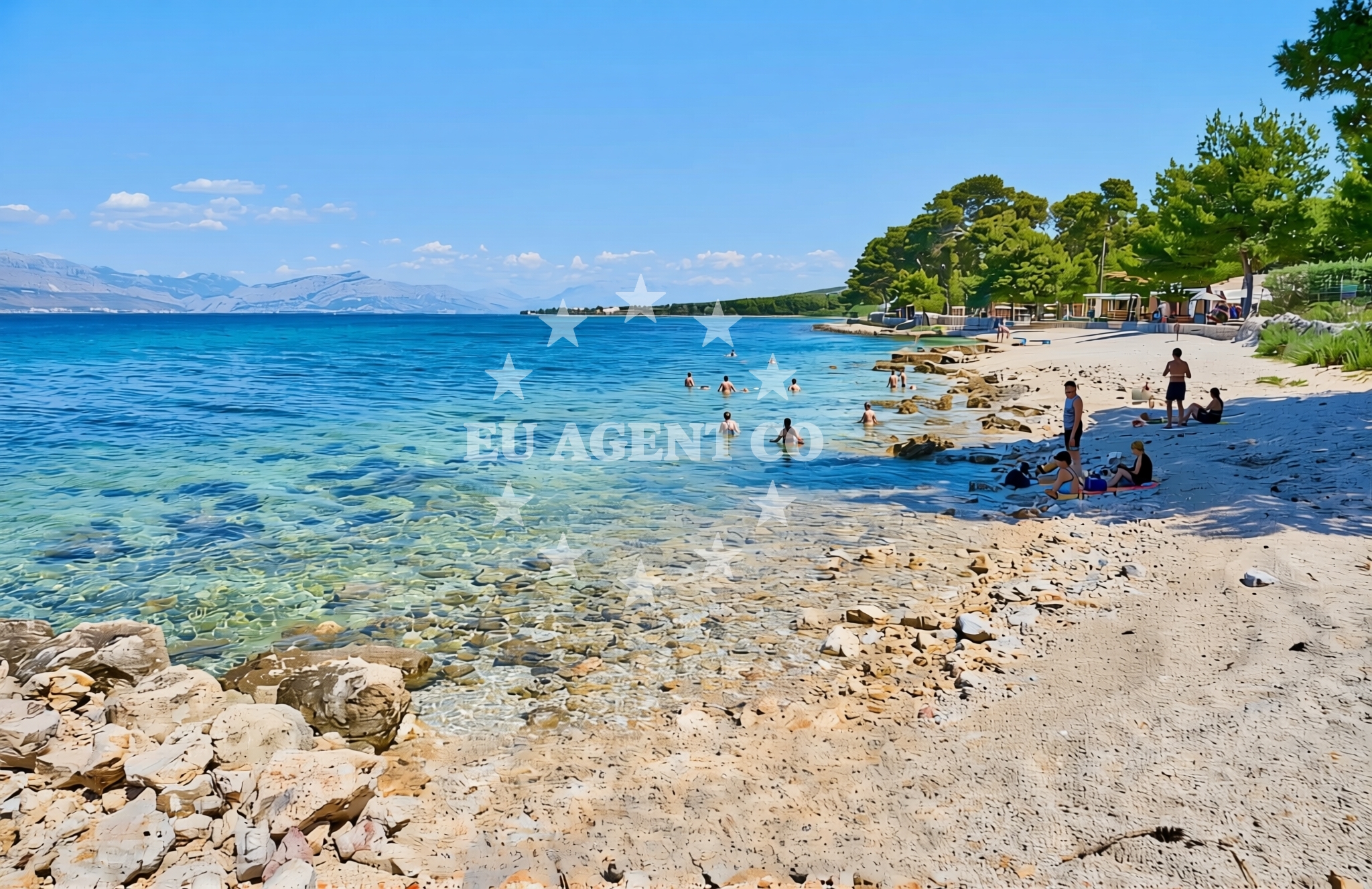 Additional view of Grižnjaci, Sutivan (Brač) Beach in Grižnjaci