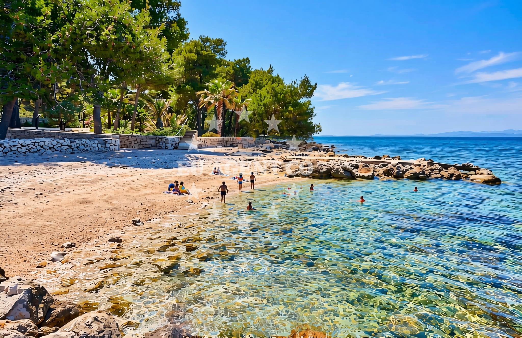 Additional view of Grižnjaci, Sutivan (Brač) Beach in Grižnjaci