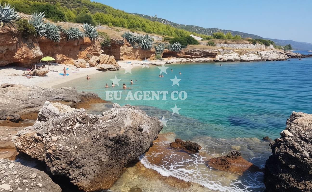 Additional view of Gromin Dolac beach in Zavala 151 A (ground floor), Zavala