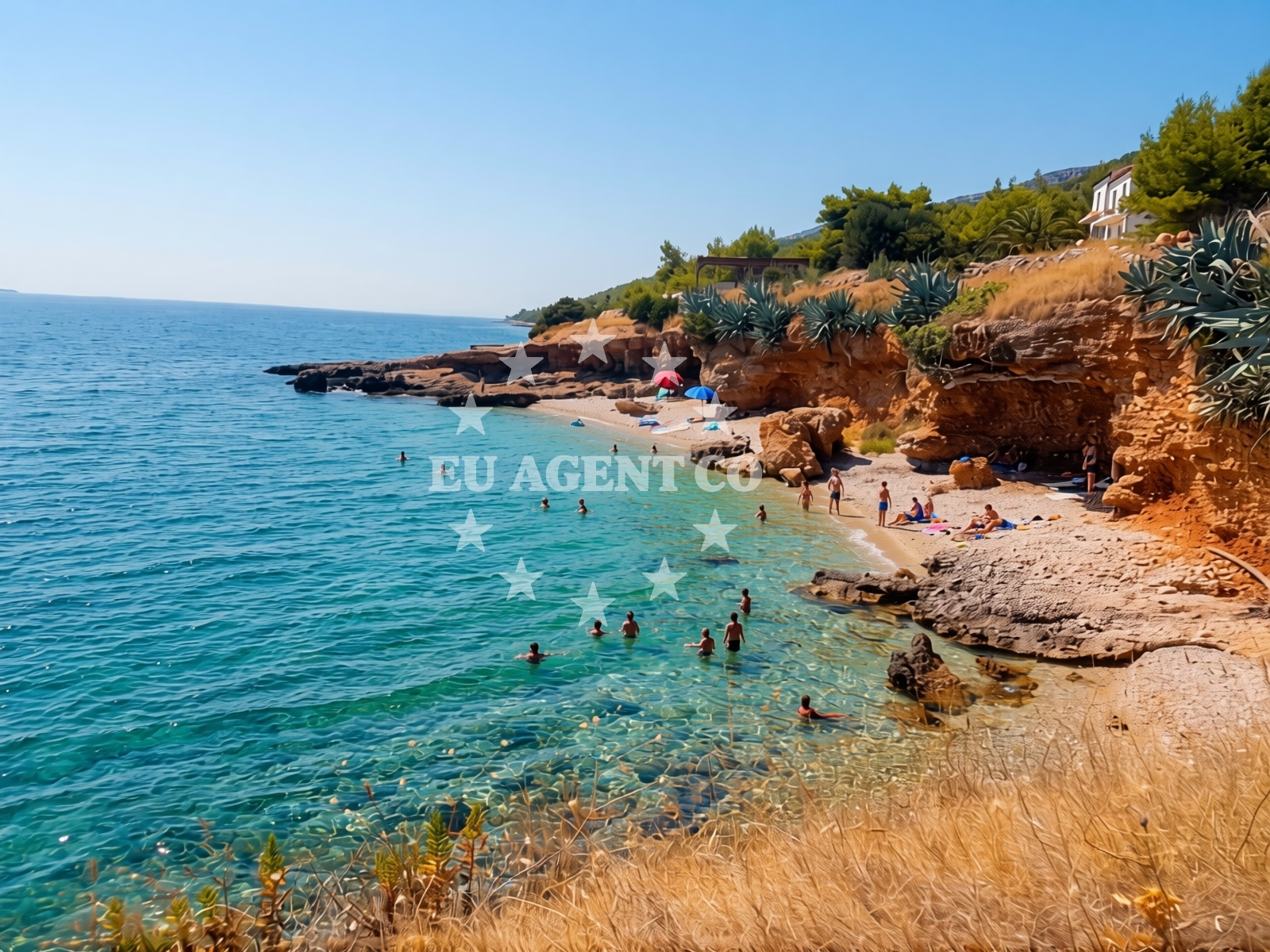 Additional view of Gromin Dolac beach in Zavala 151 A (ground floor), Zavala