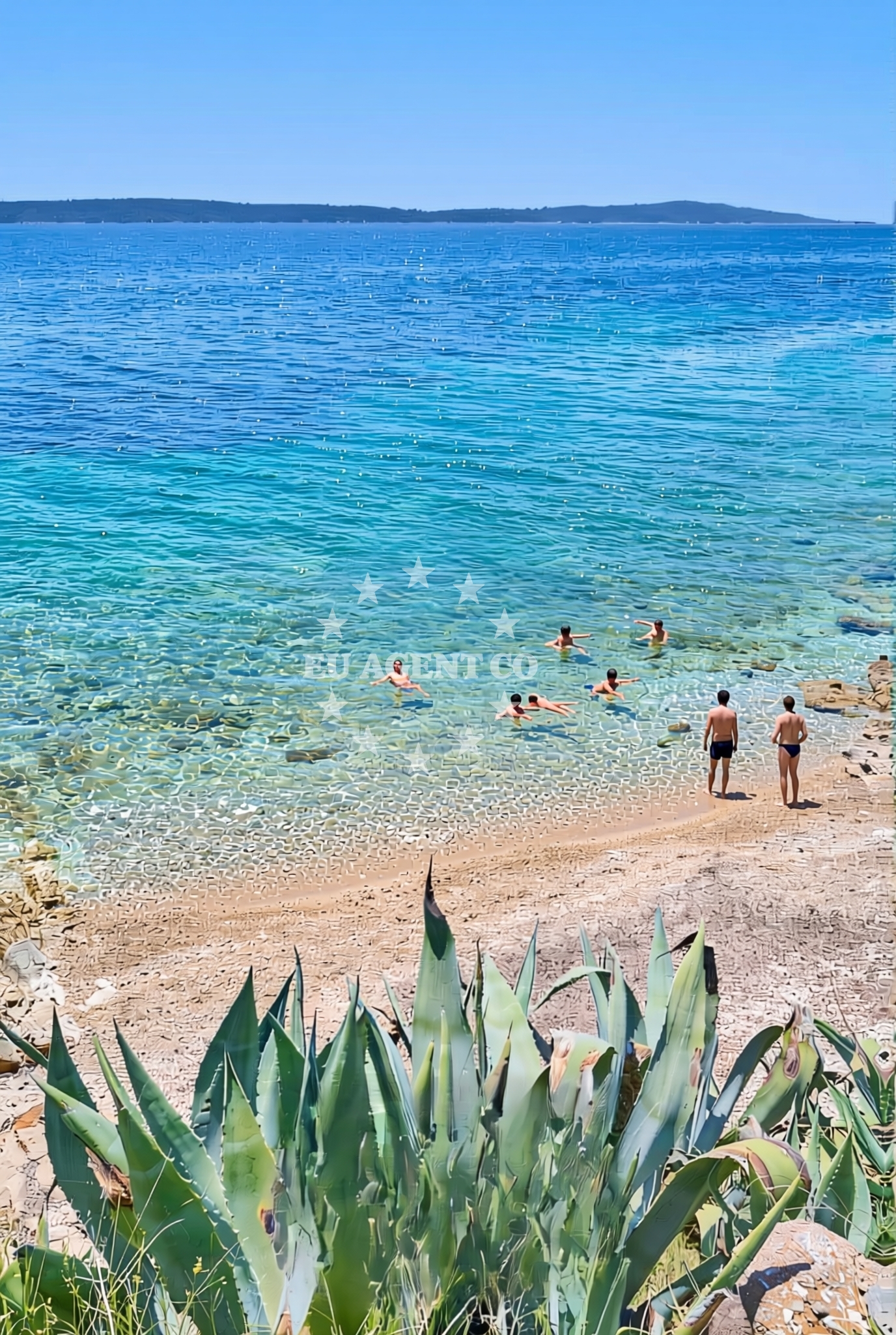 Additional view of Gromin Dolac beach in Zavala 151 A (ground floor), Zavala