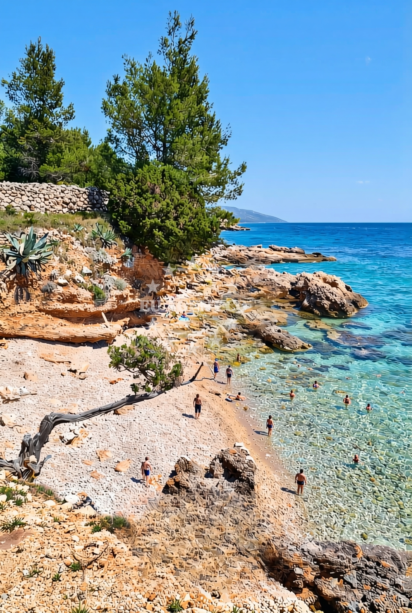 Additional view of Gromin Dolac zapad, Gromin Dolac (Hvar) Beach in Gromin Dolac zapad