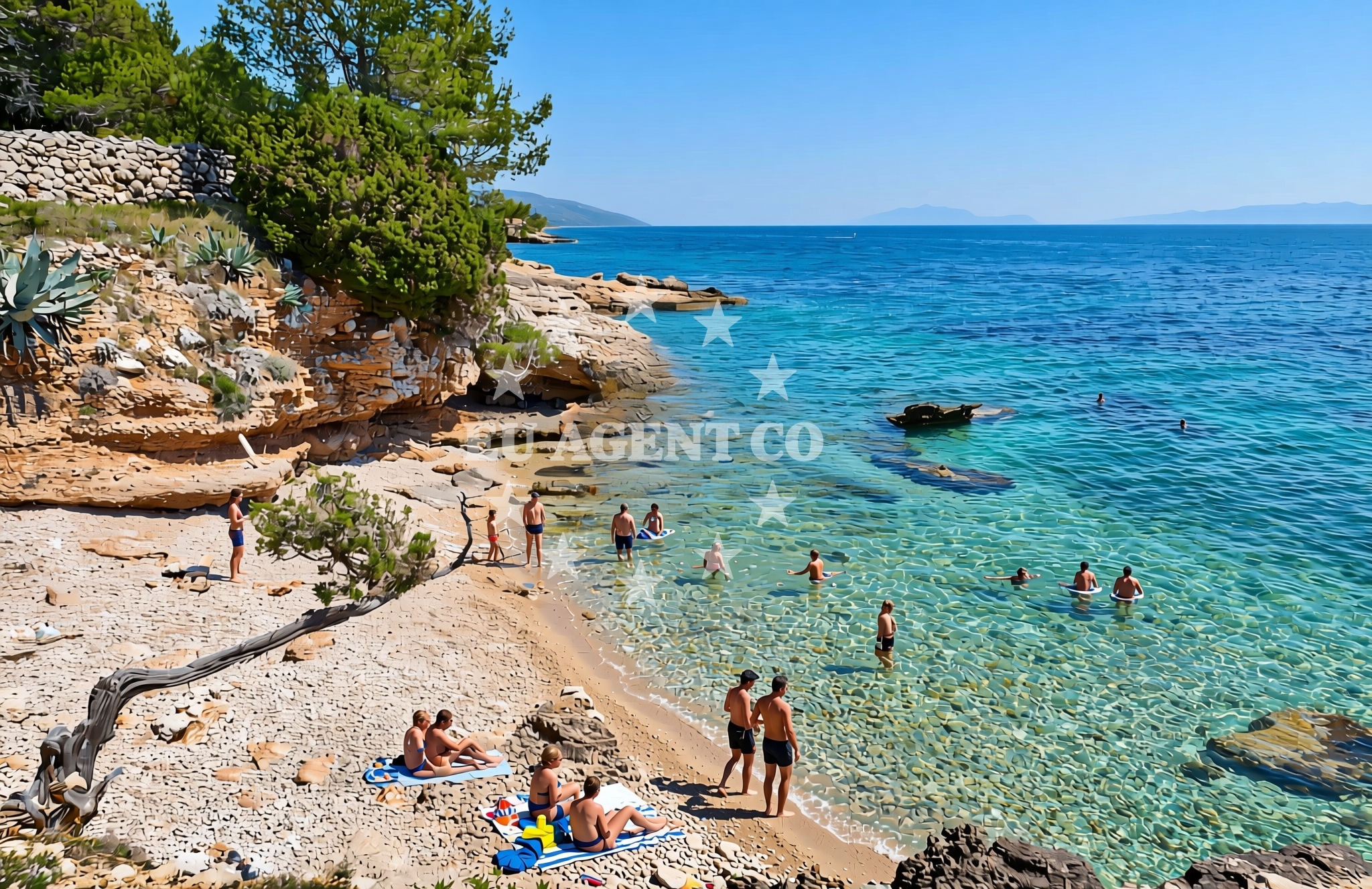 Additional view of Gromin Dolac zapad, Gromin Dolac (Hvar) Beach in Gromin Dolac zapad