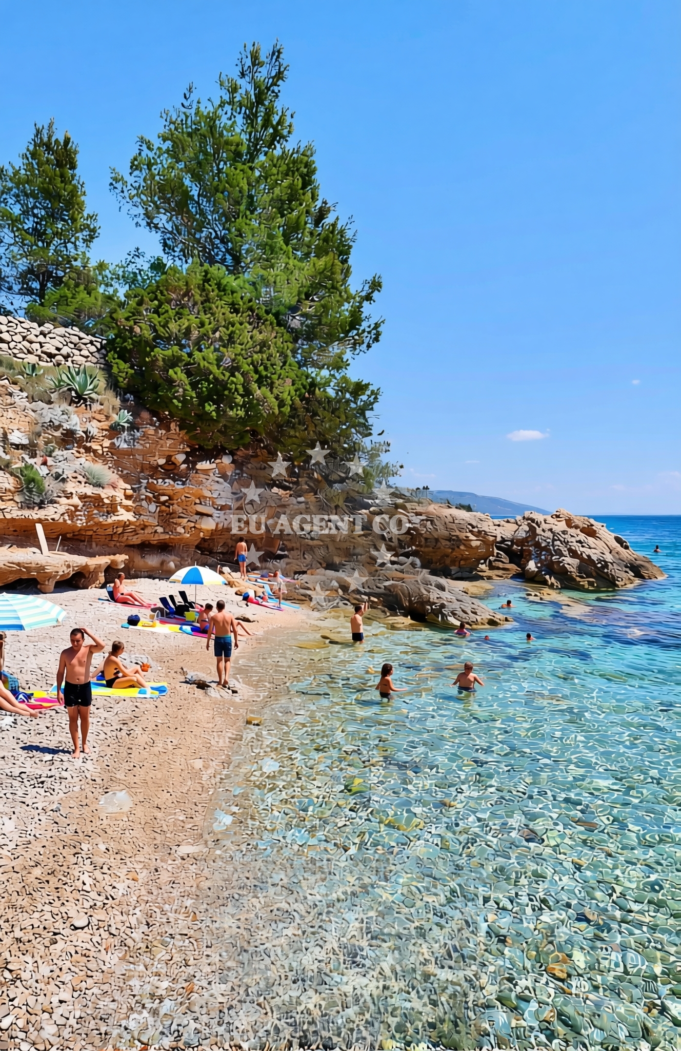 Additional view of Gromin Dolac zapad, Gromin Dolac (Hvar) Beach in Gromin Dolac zapad