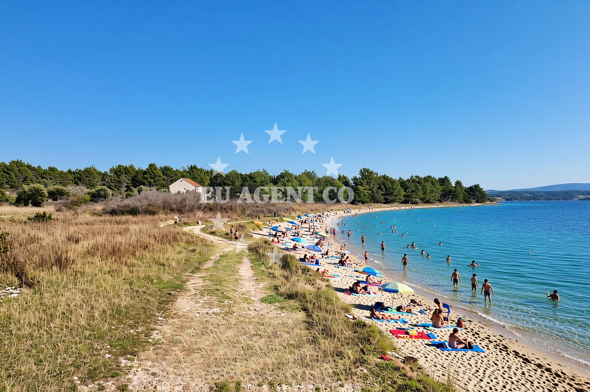 Additional view of Guberuša, Gračac (Skradin) Beach in Guberuša