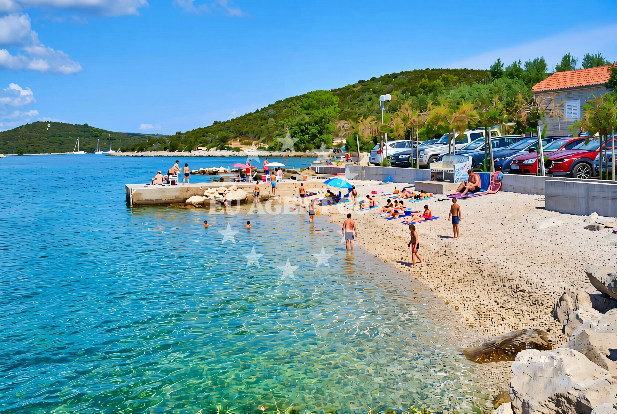 Additional view of Guduće, Ugljan (Ugljan) Beach in Guduće