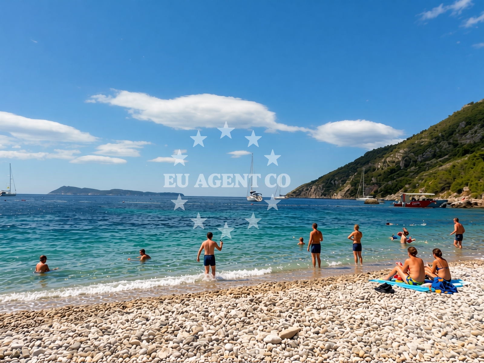 Additional view of Gusarica beach in Ulica Kondijina Stroda 6, Komiža