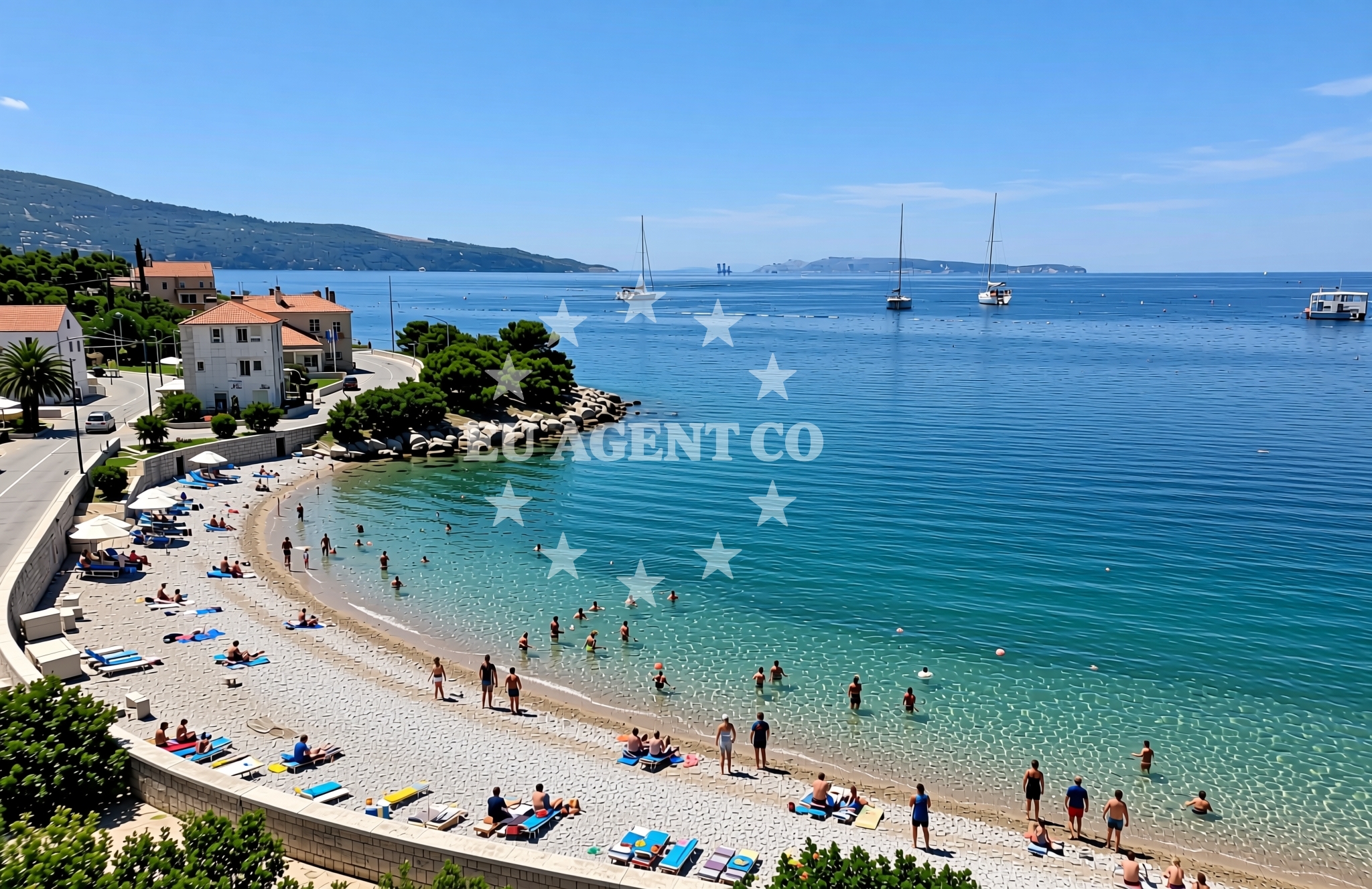 Additional view of Gusarica beach in Ulica Kondijina Stroda 6, Komiža