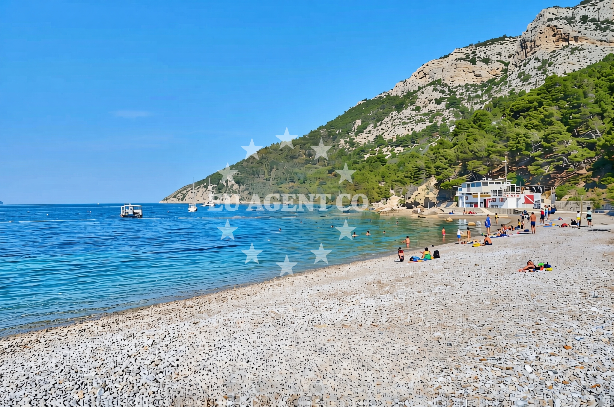 Additional view of Gusarica beach in Ulica Kondijina Stroda 6, Komiža