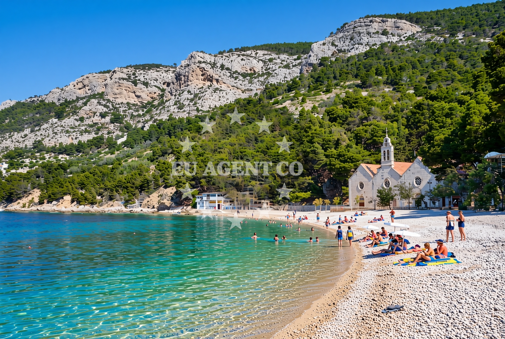 Additional view of Gusarica beach in Ulica Kondijina Stroda 6, Komiža