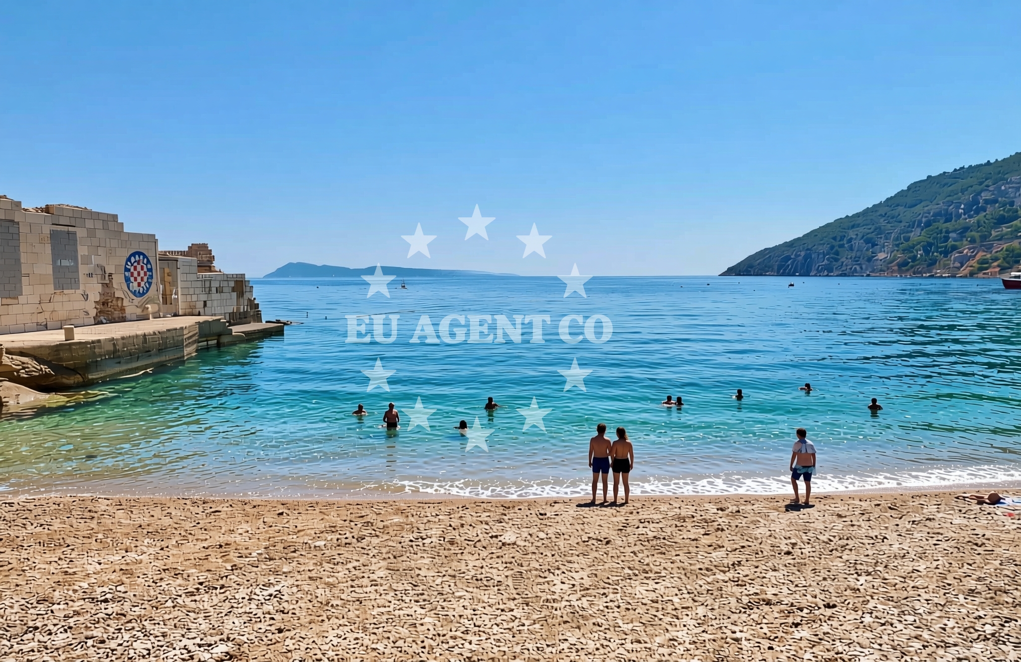Additional view of Gusarica beach in Ulica Kondijina Stroda 6, Komiža