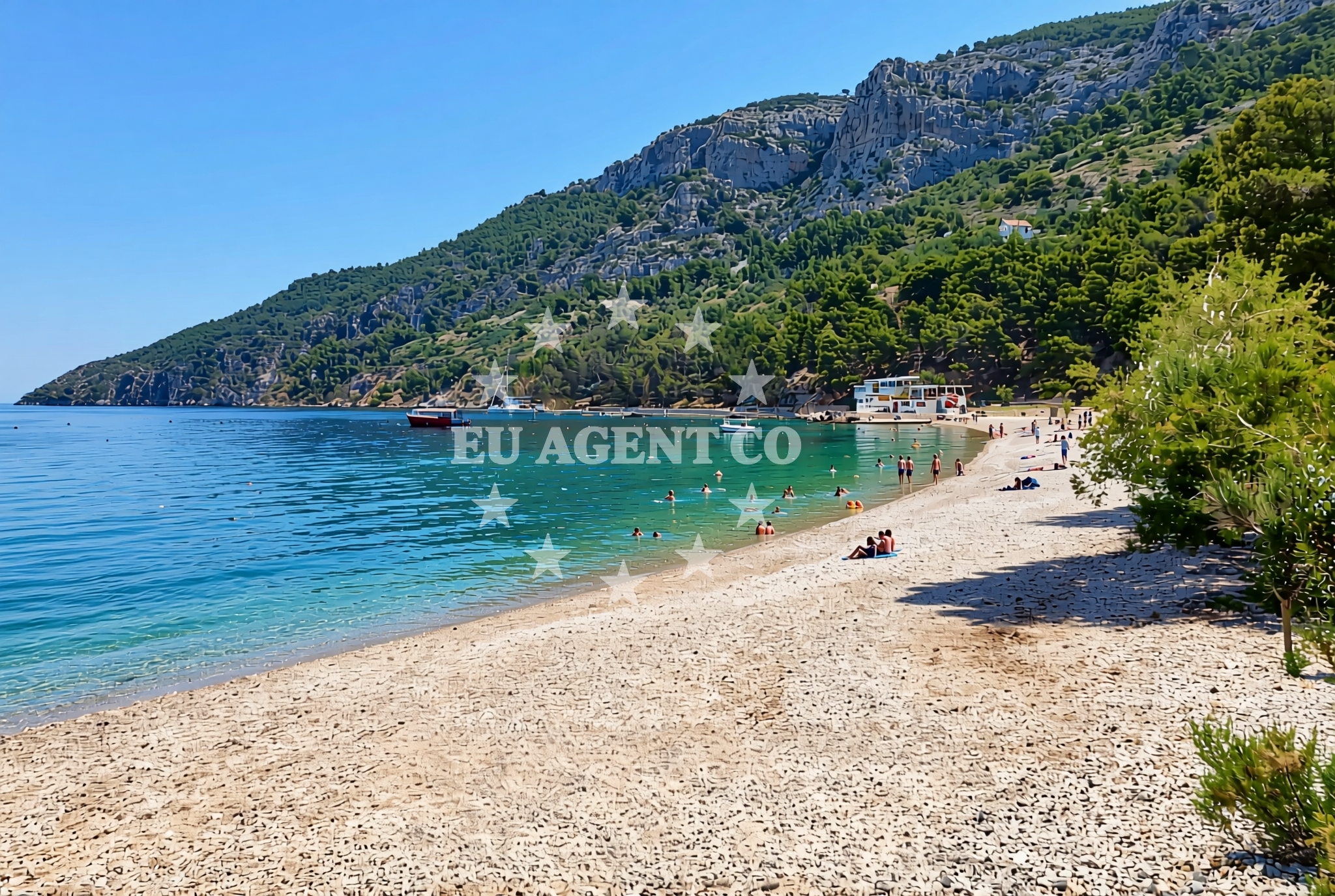Additional view of Gusarica beach in Ulica Kondijina Stroda 6, Komiža
