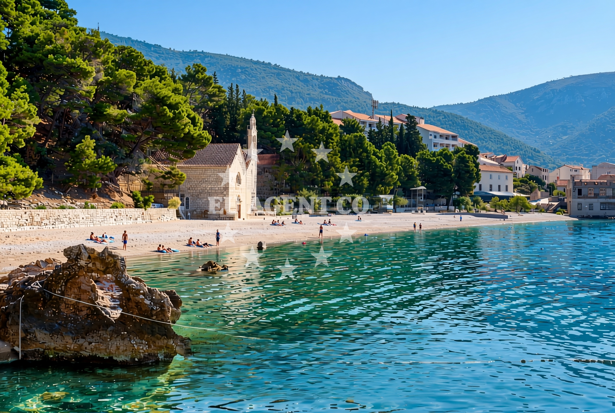 Additional view of Gusarica beach in Ulica Kondijina Stroda 6, Komiža