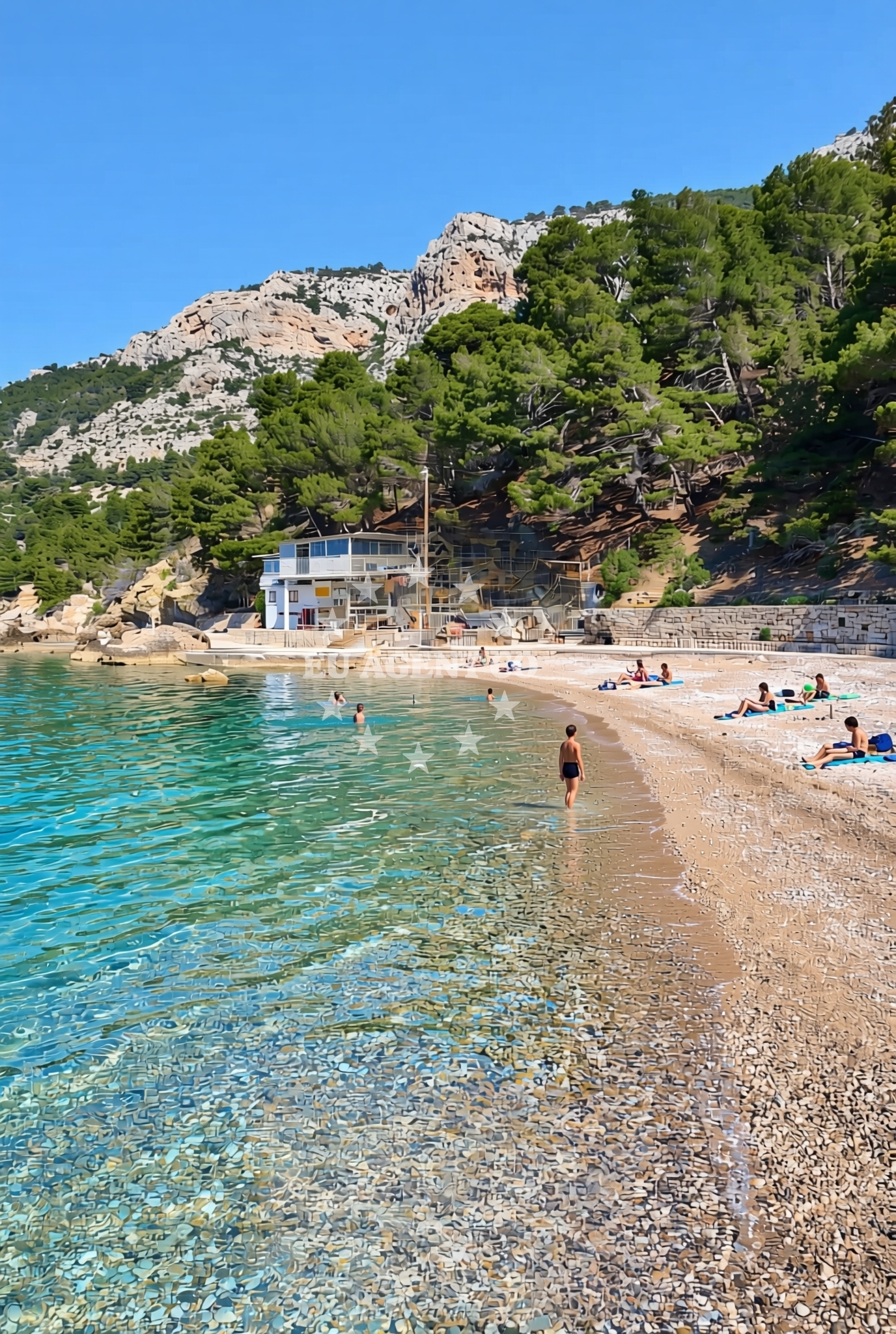 Additional view of Gusarica beach in Ulica Kondijina Stroda 6, Komiža