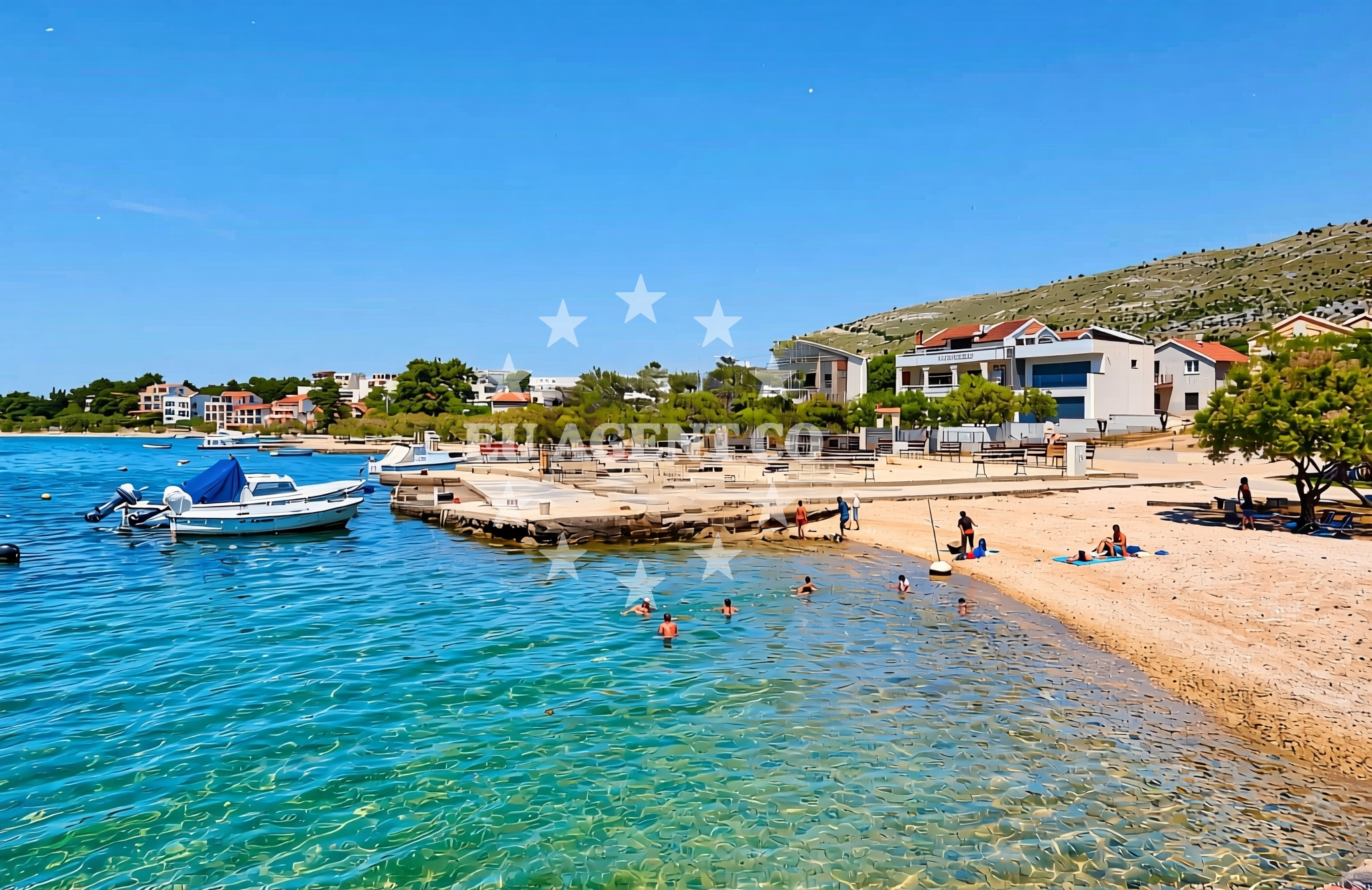 Additional view of Gušća, Grebaštica Beach in Gušća
