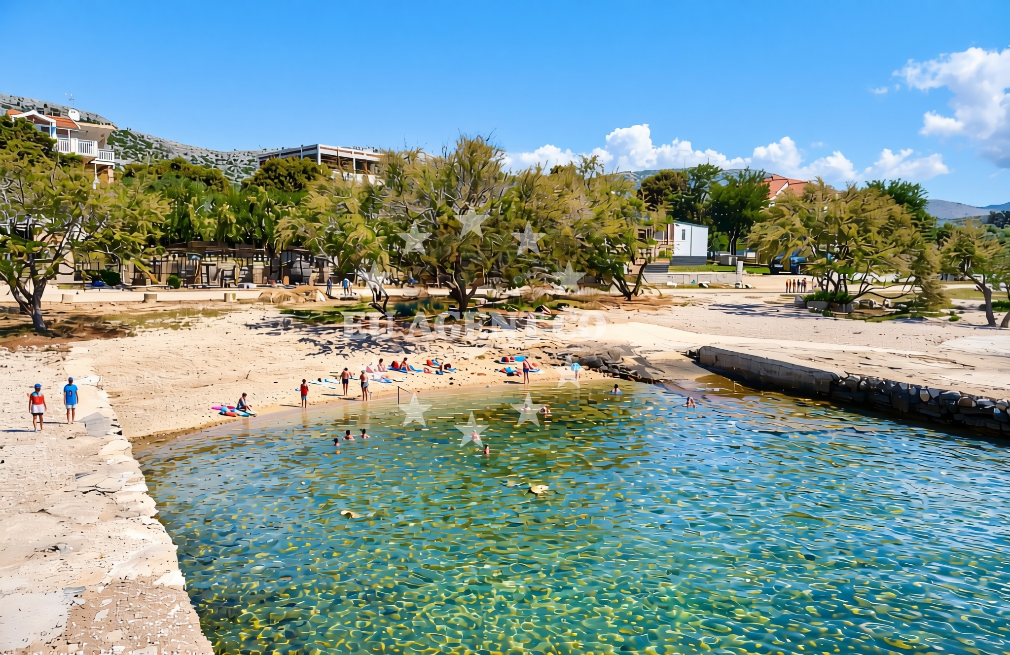 Additional view of Gušća, Grebaštica Beach in Gušća