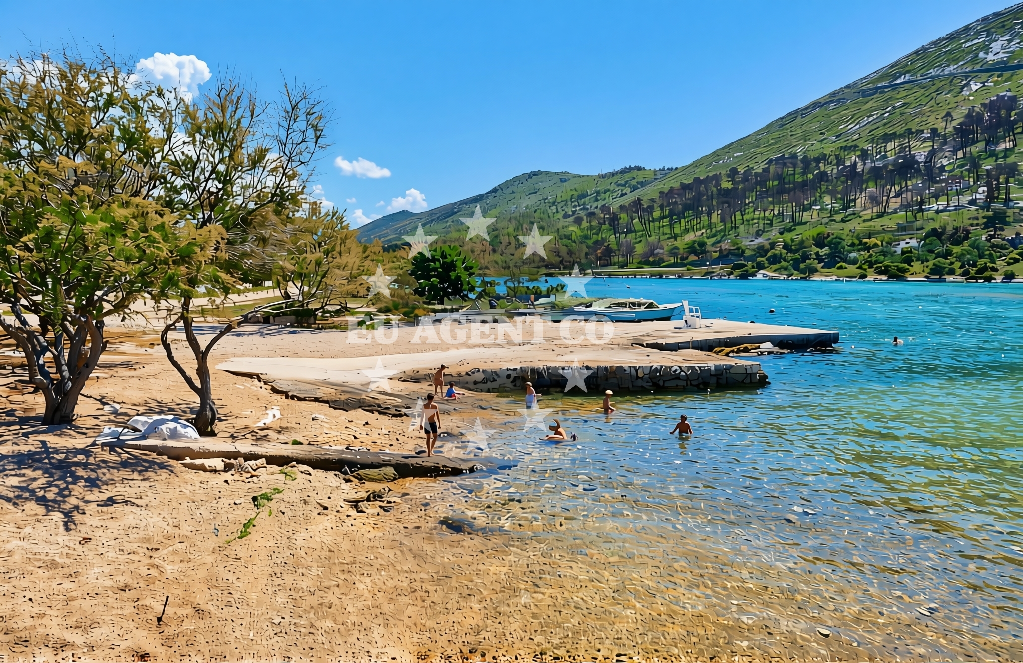 Additional view of Gušća, Grebaštica Beach in Gušća