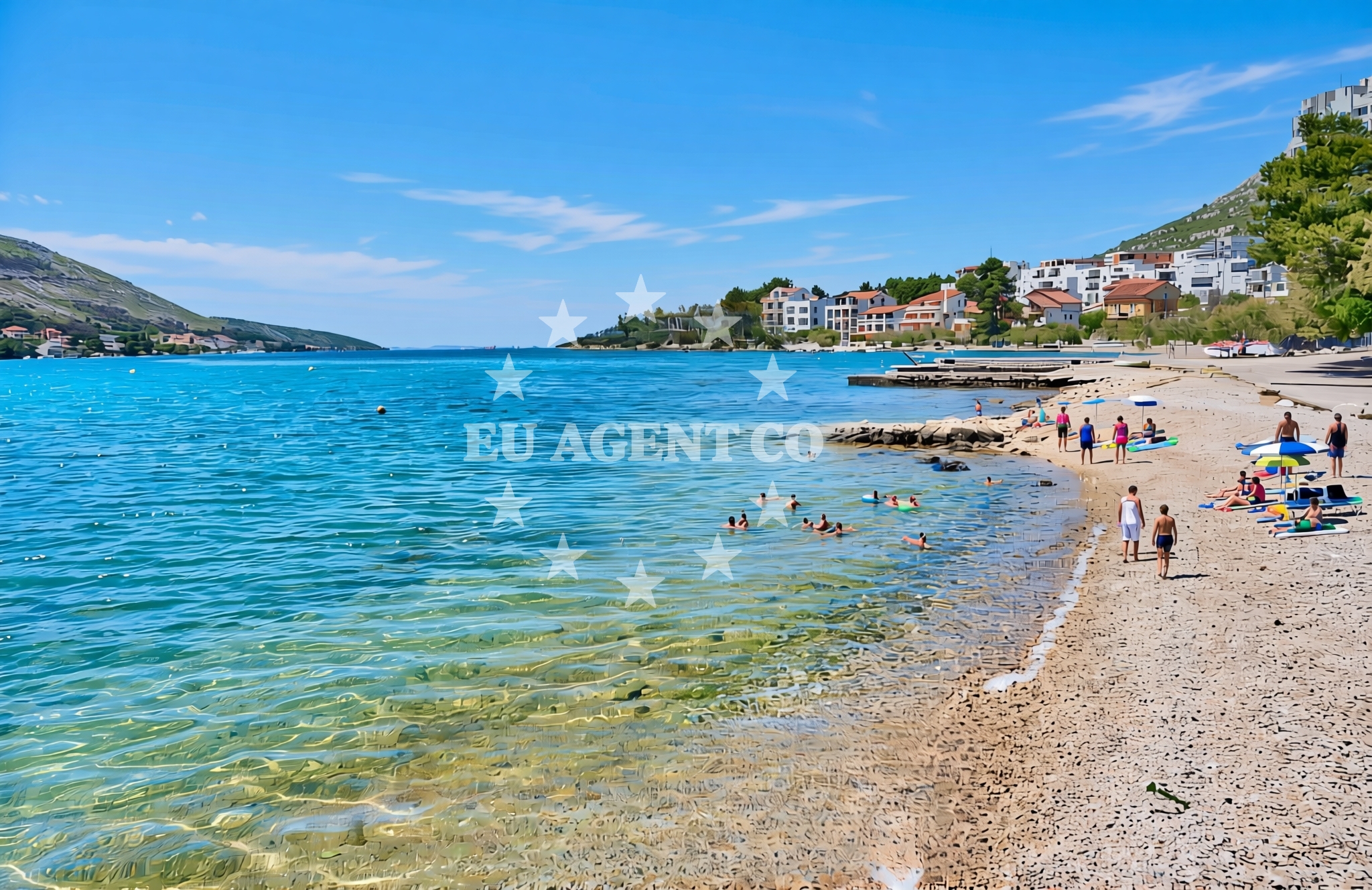 Additional view of Gušća, Grebaštica Beach in Gušća