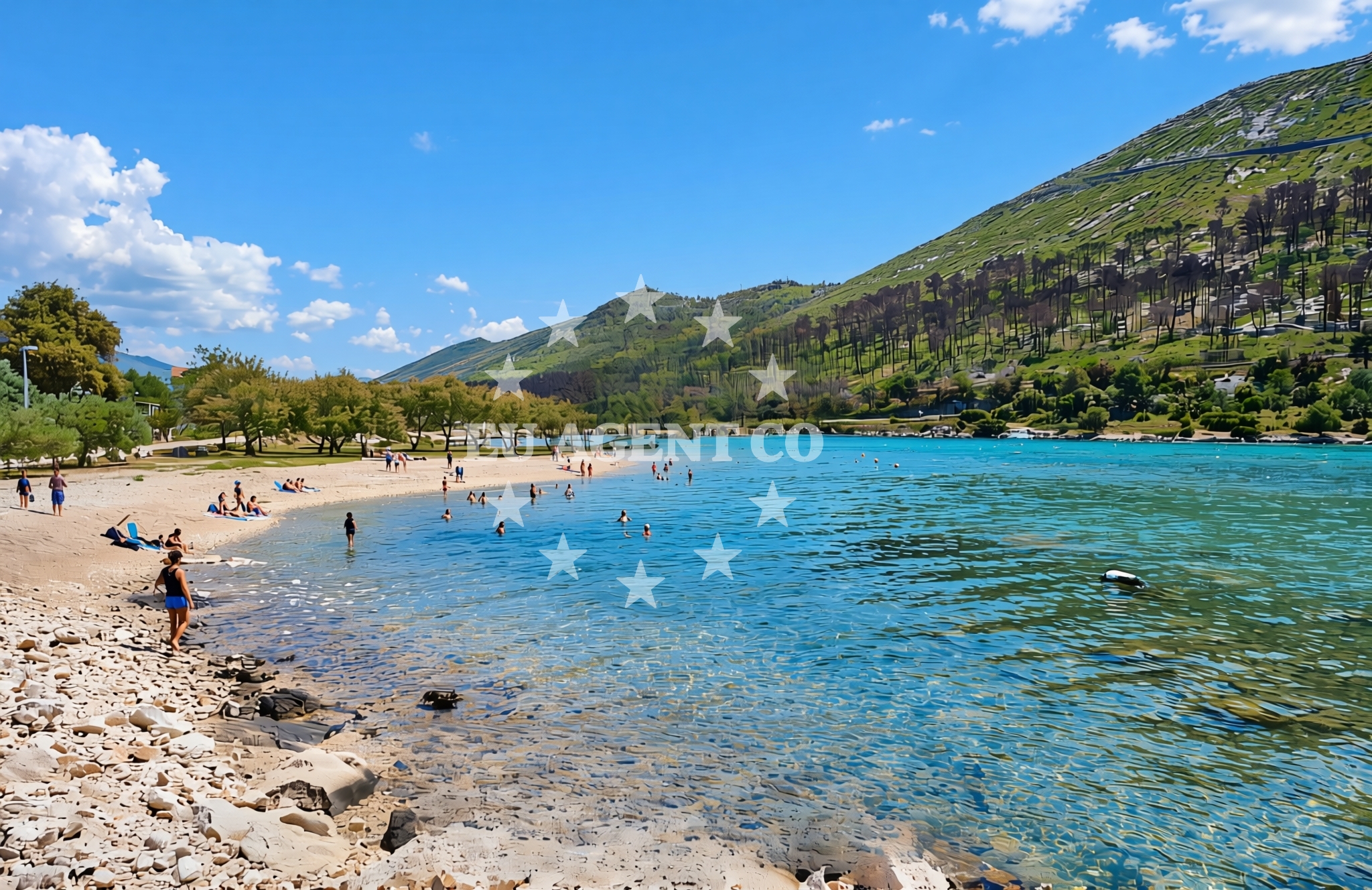 Additional view of Gušća, Grebaštica Beach in Gušća