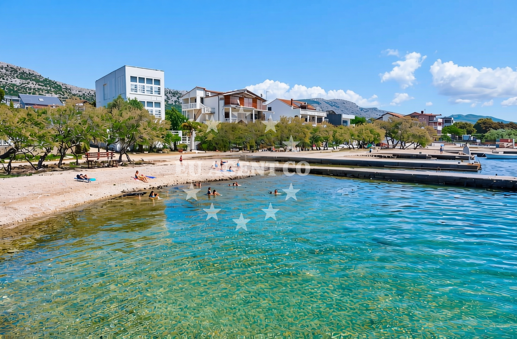 Additional view of Gušća, Grebaštica Beach in Gušća