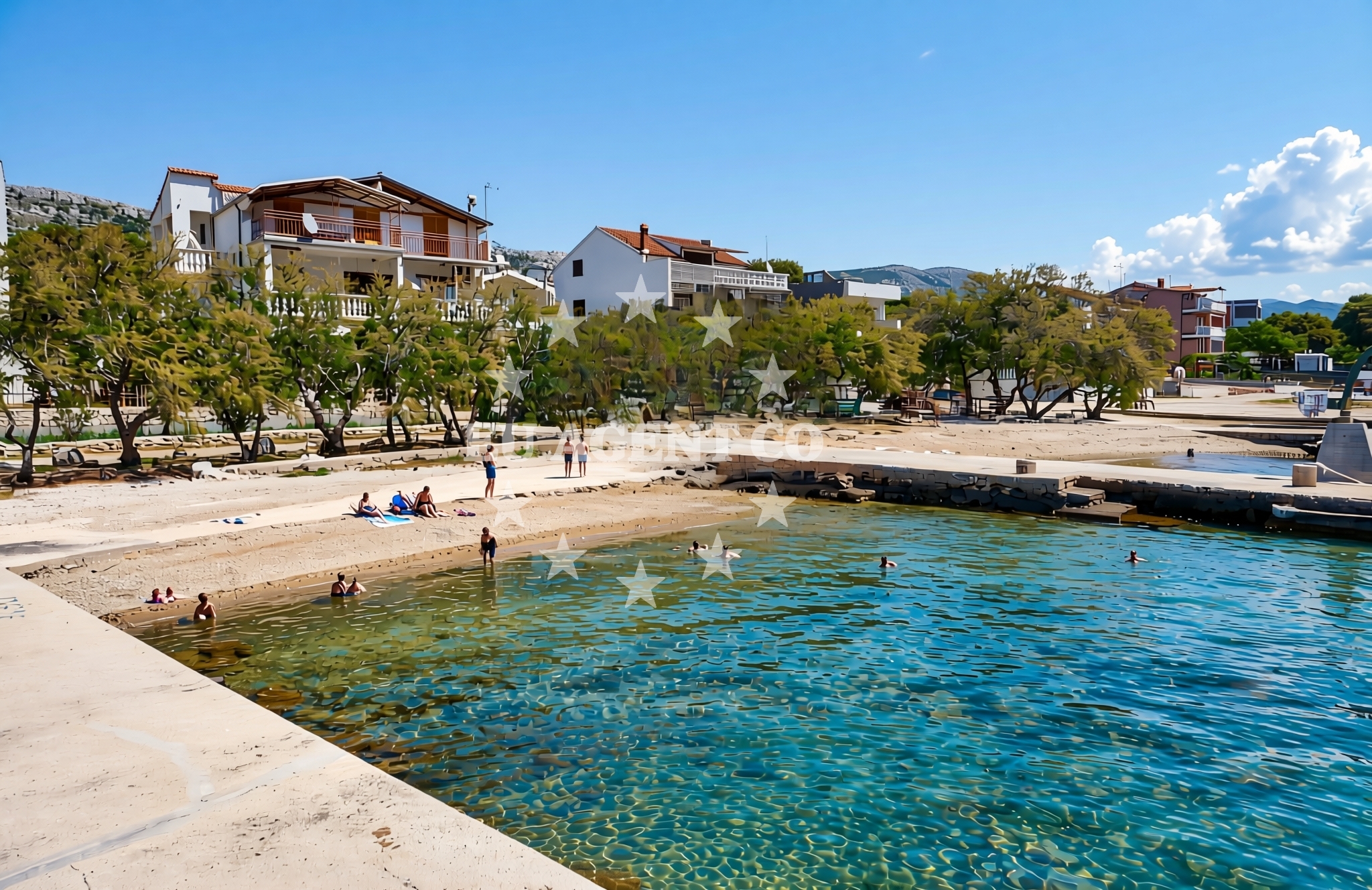 Additional view of Gušća, Grebaštica Beach in Gušća