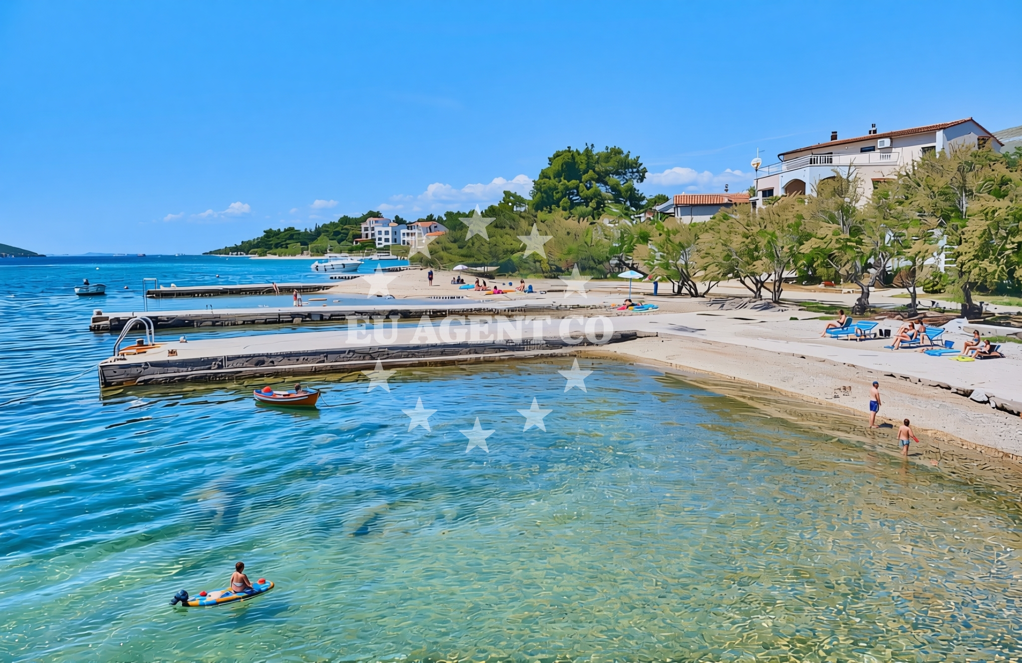Additional view of Gušća, Grebaštica Beach in Gušća