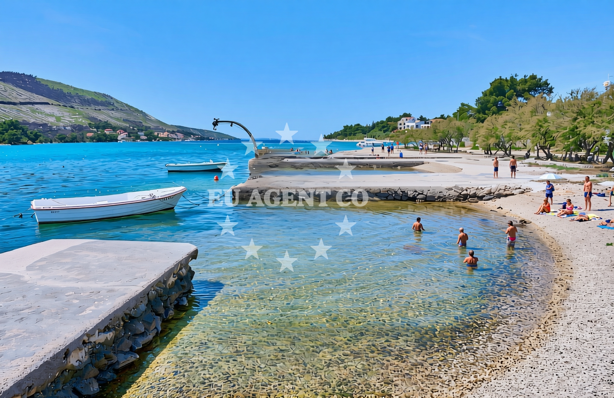 Additional view of Gušća, Grebaštica Beach in Gušća