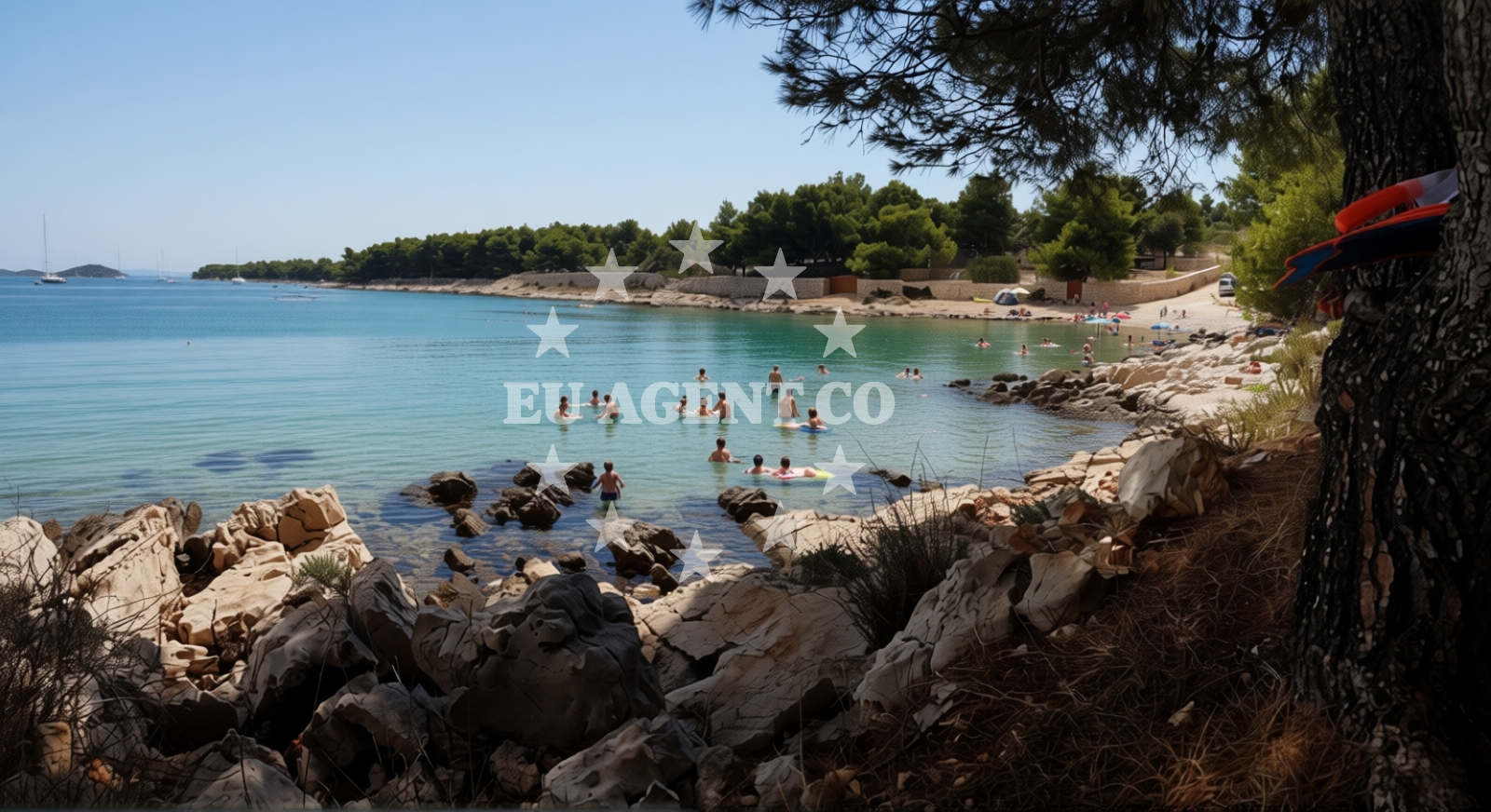 Additional view of Guscica beach in Don Antuna Božića 6A, Jezera