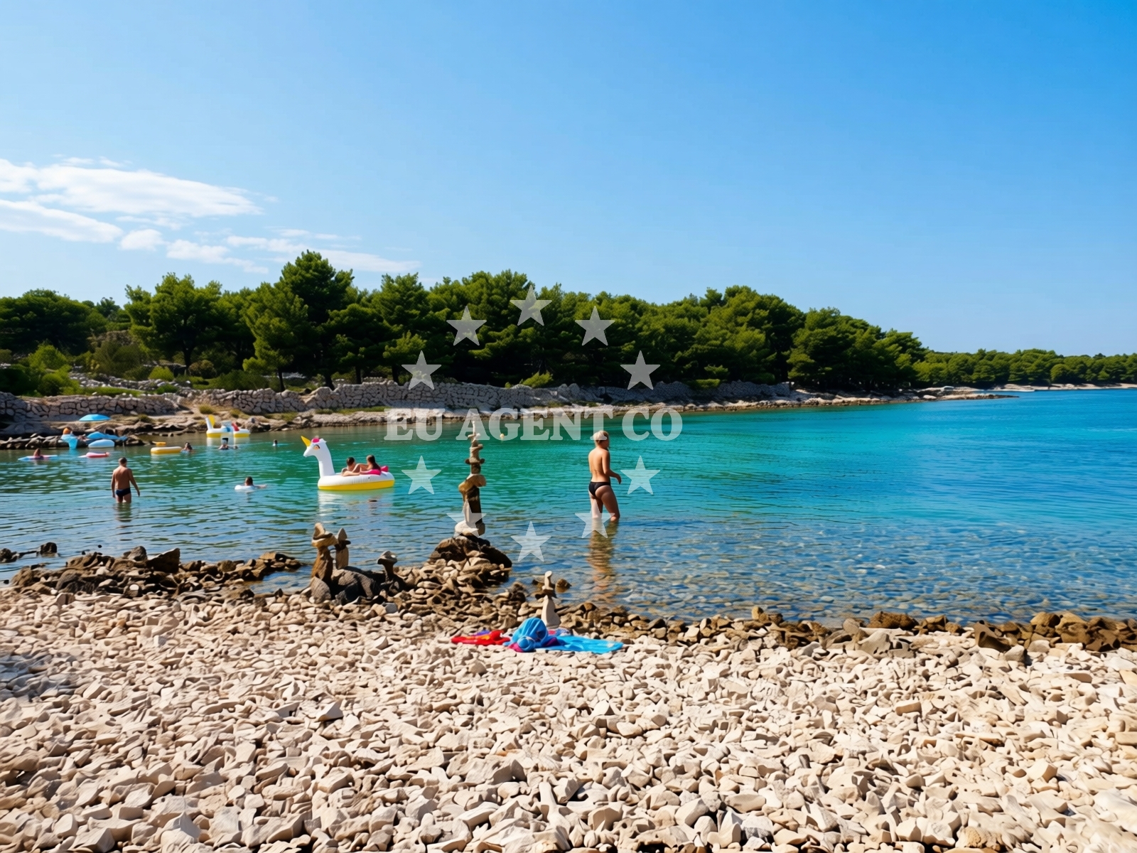 Additional view of Guscica beach in Don Antuna Božića 6A, Jezera