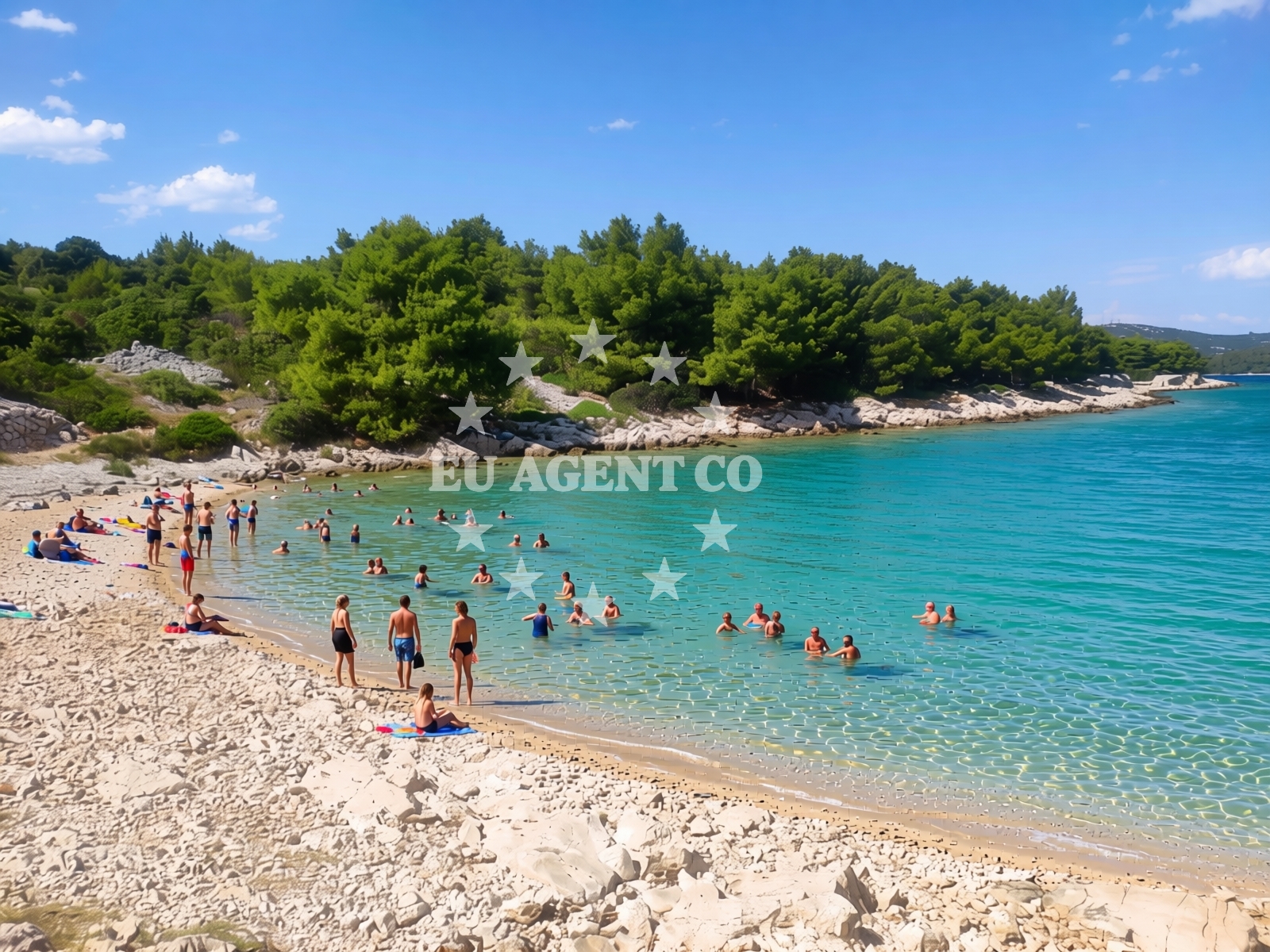 Additional view of Guscica beach in Don Antuna Božića 6A, Jezera