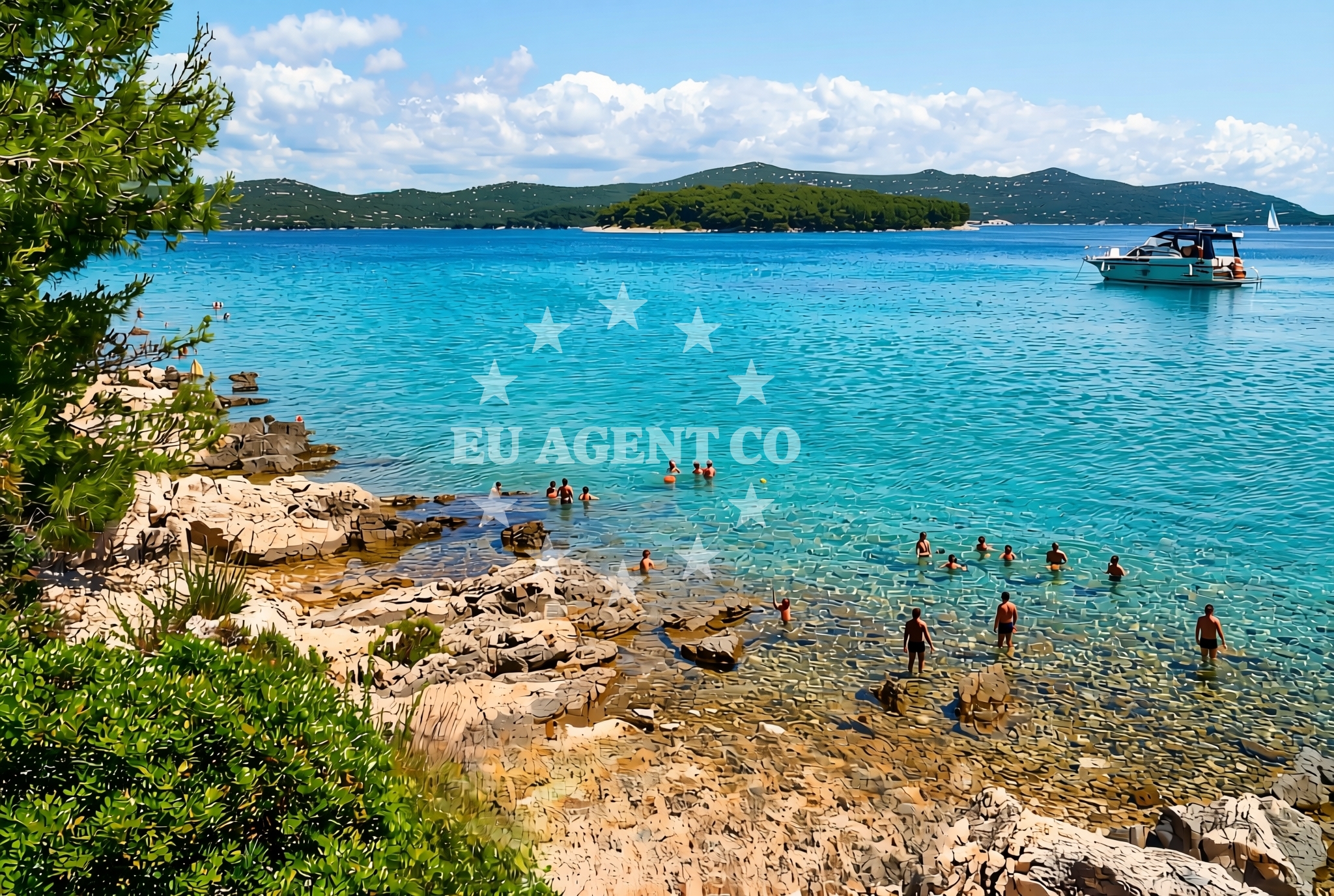 Additional view of Guscica beach in Don Antuna Božića 6A, Jezera