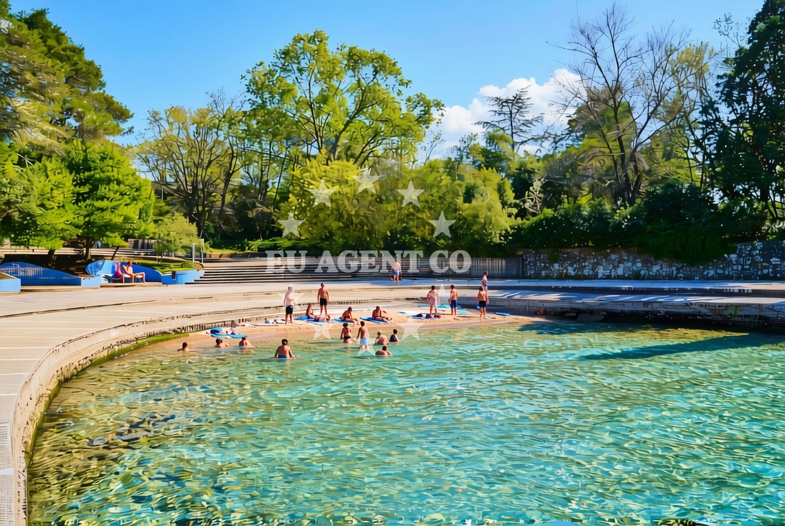 Additional view of Haludovo Beach in Obala 51, Malinska