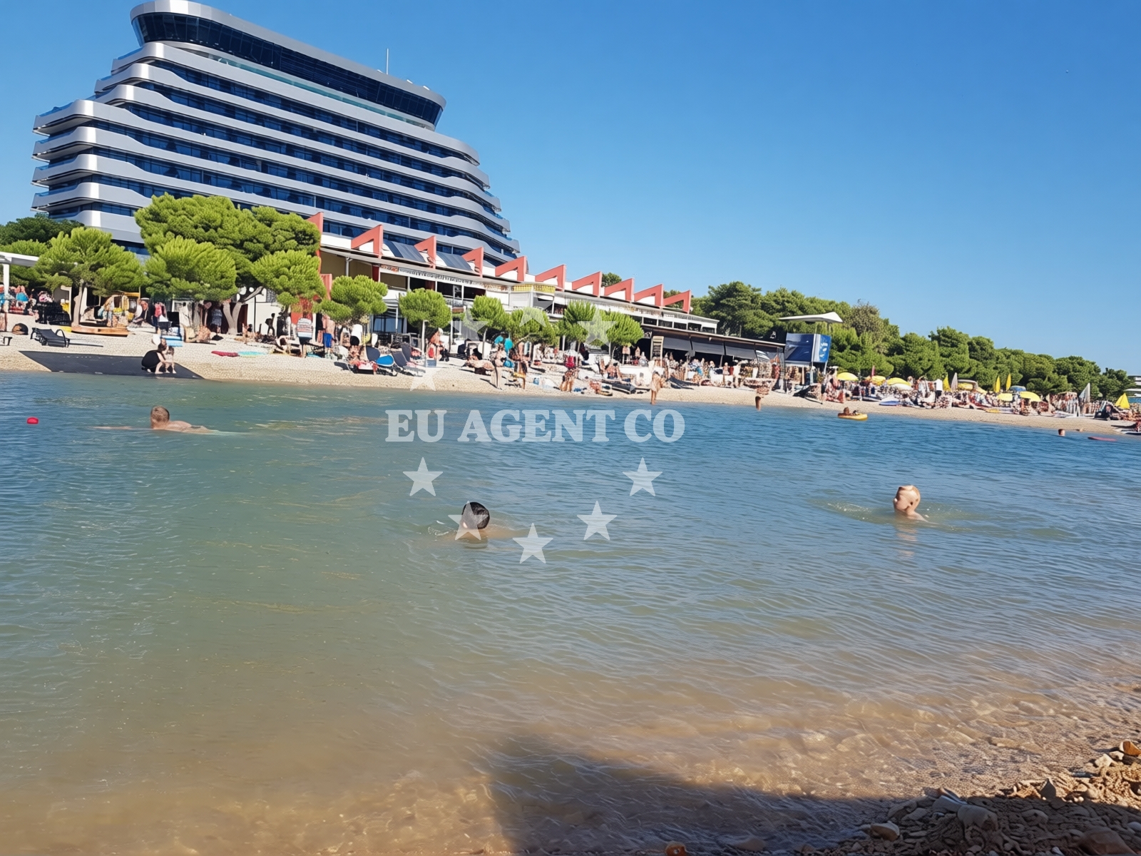 Additional view of Hangar beach in 11 Kraje ulica, Vodice