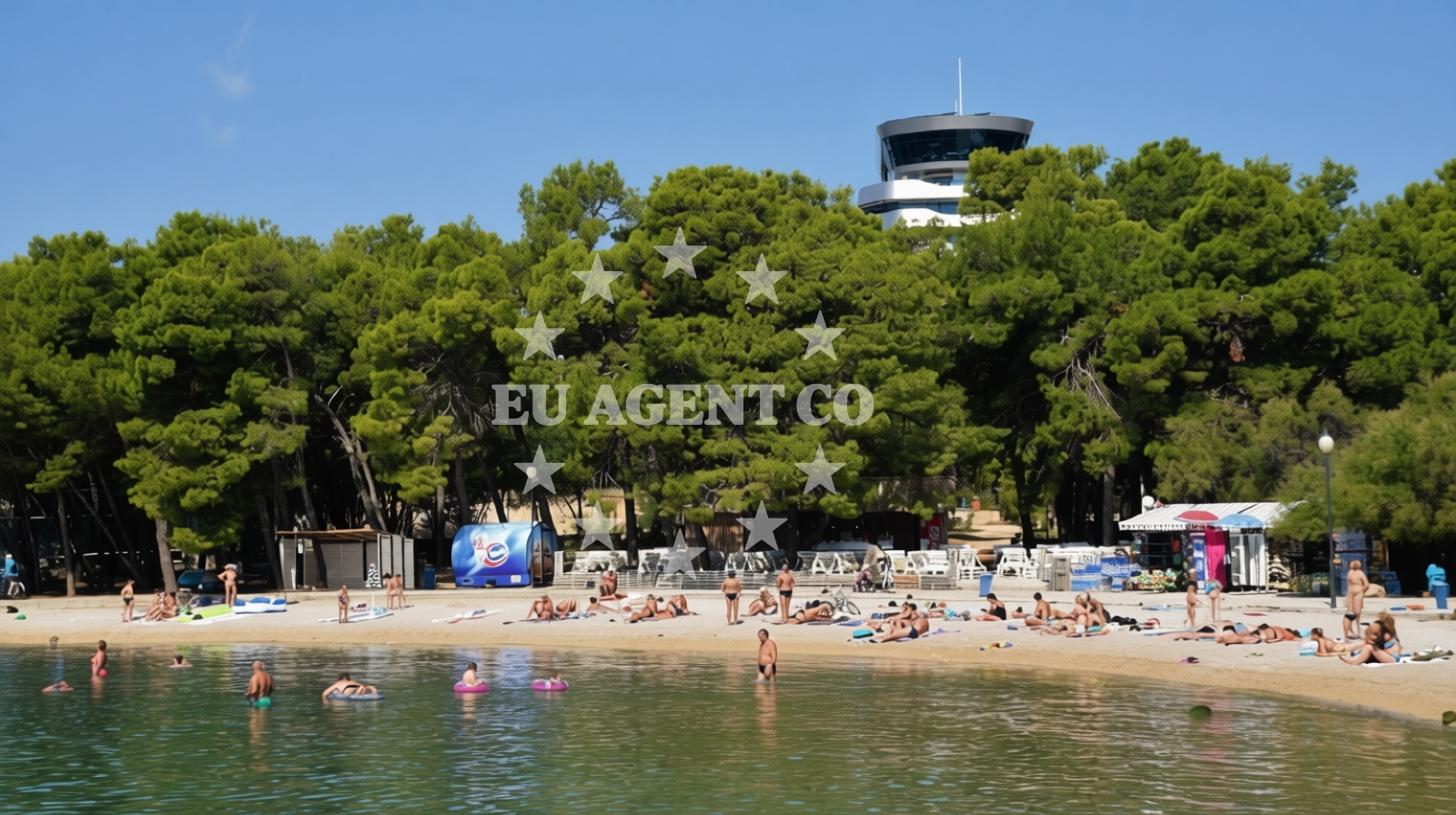 Additional view of Hangar beach in 11 Kraje ulica, Vodice
